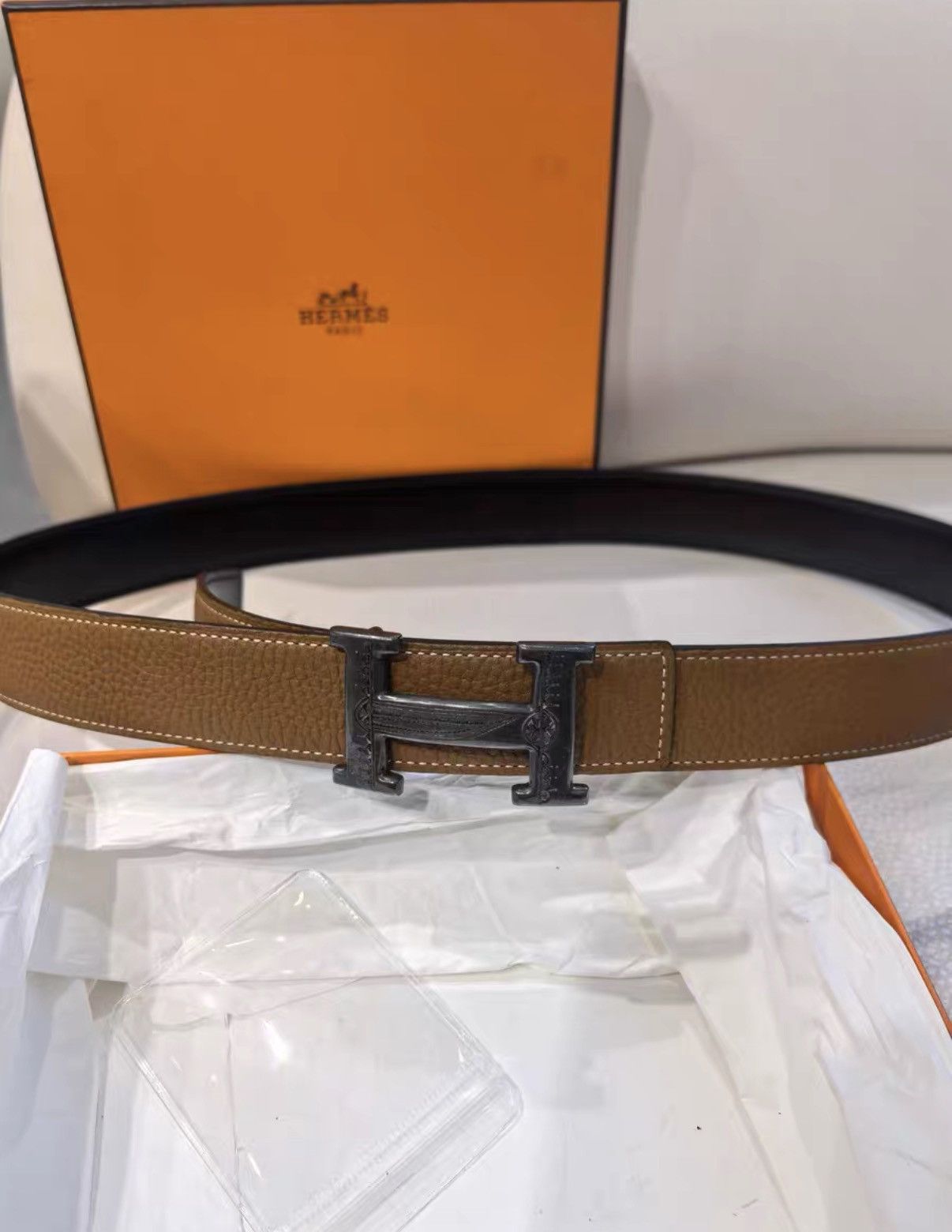 Hermes Hermès vintage limited-edition belt J38 Size ONE SIZE - 2 Thumbnail