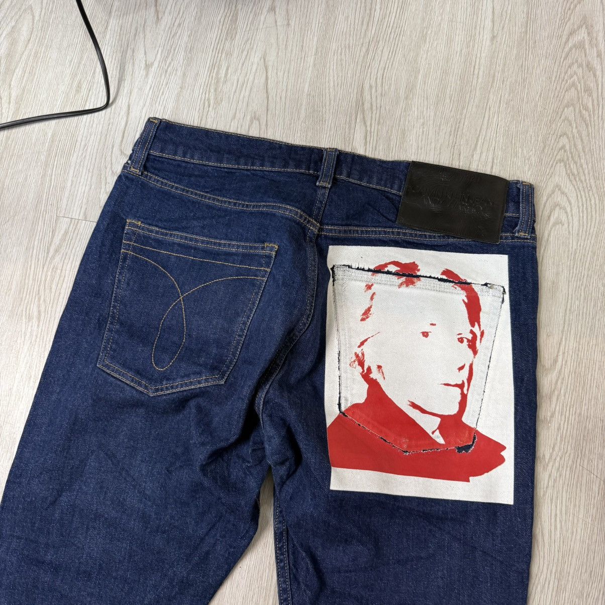Andy Warhol × Calvin Klein 205W39NYC CALVIN KLEIN x ANDY WARHOL denim pants art Size US 32 / EU 48 - 2 Thumbnail
