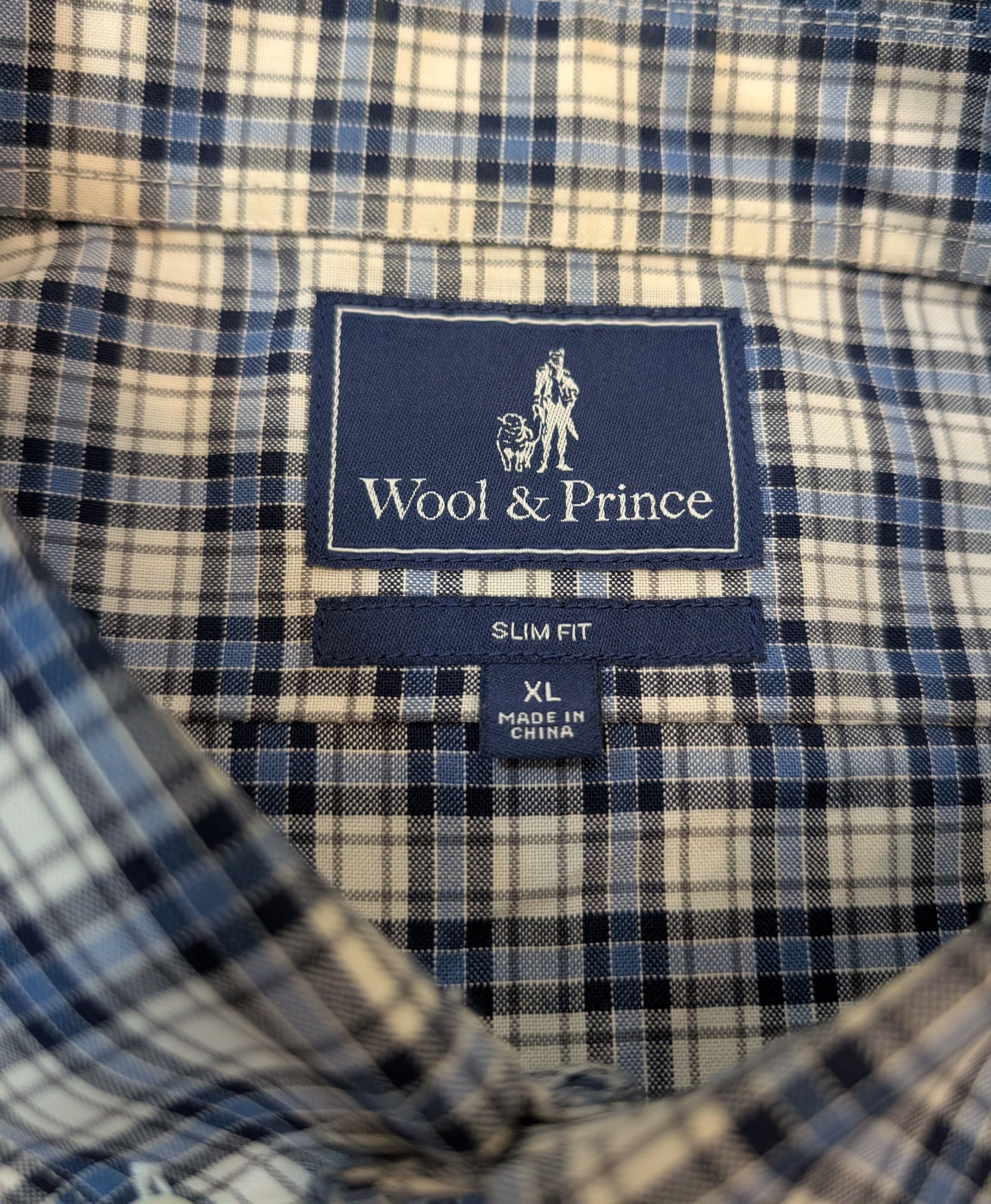 Wool&Prince Wool & Prince 100% Wool Slim Fit Button Up Shirt Size US XL / EU 56 / 4 - 3 Thumbnail