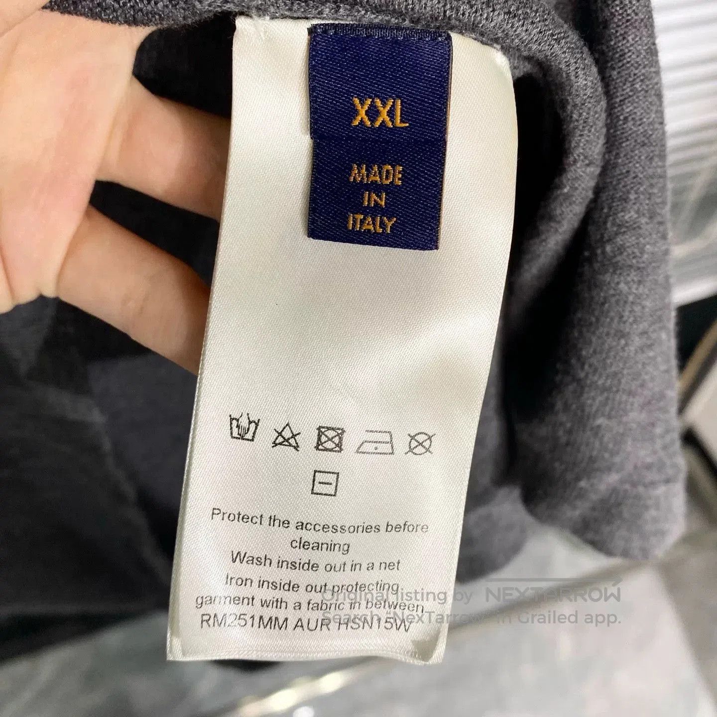 Louis Vuitton LV 2025 Knit Short-Sleeve T-Shirt. Size US XXL / EU 58 / 5 - 6 Thumbnail