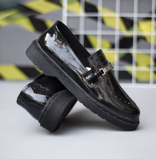 Designer × Leather Unisex Demous Leather Loafer Black Size US 9 / EU 42 - 2 Thumbnail