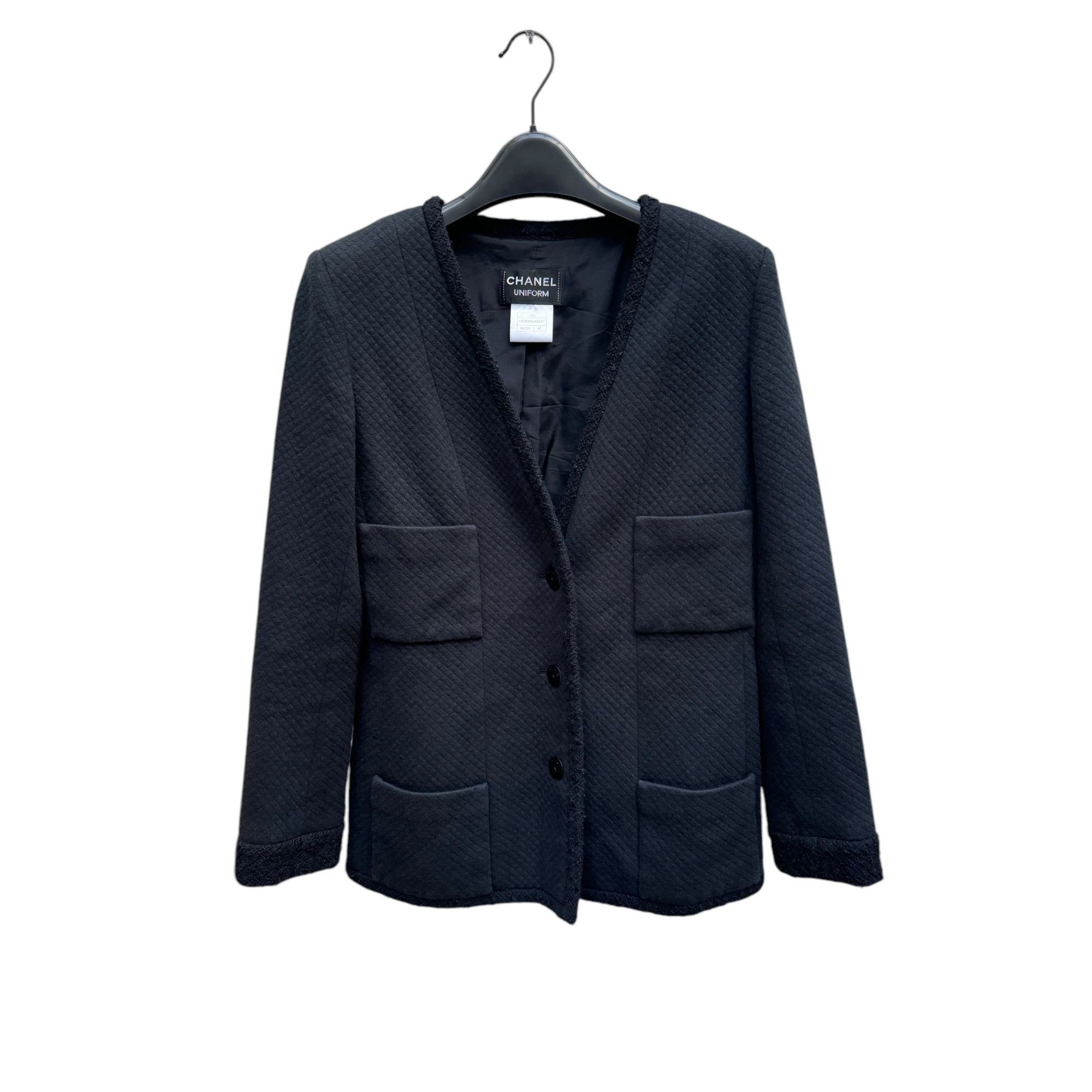 Chanel La petite veste noire Black Jacket Size M / US 6-8 / IT 42-44 - 1 Thumbnail