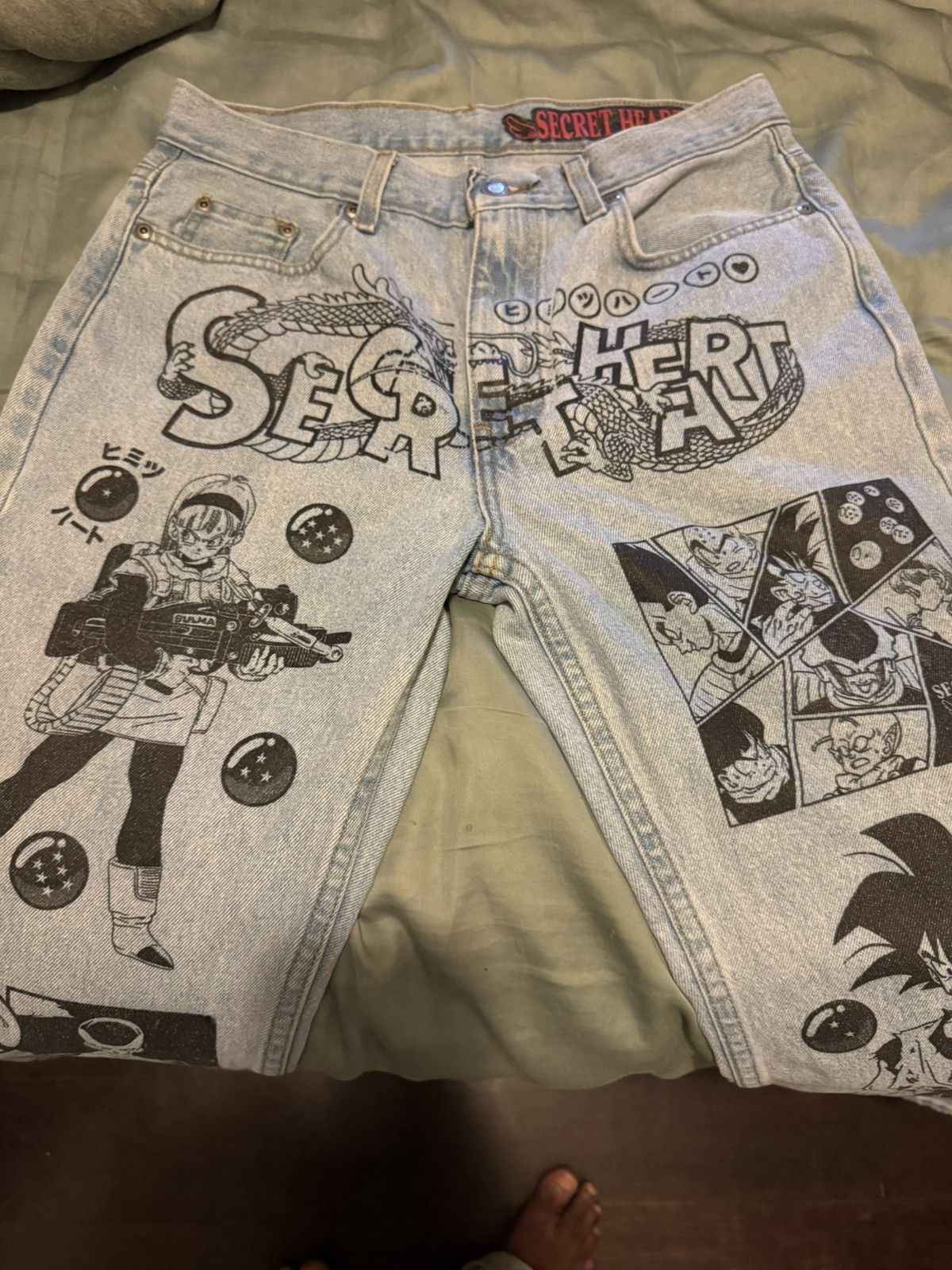 Other Secert heart x DBZ Size US 30 / EU 46 - 1 Thumbnail
