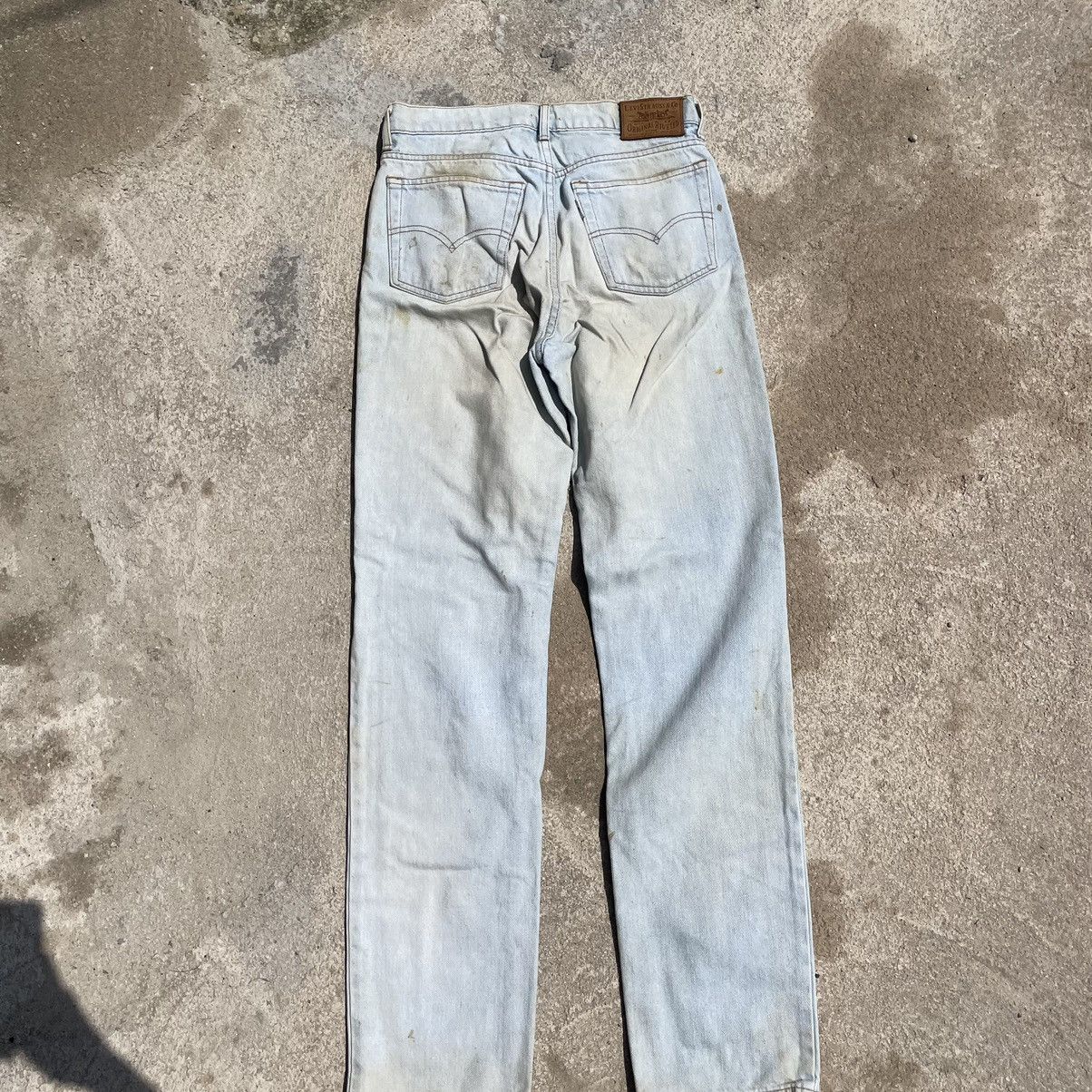 Levi's × Levi's Vintage Clothing × Vintage “LEVI’S” VINTAGE 1992 ORIGINAL RIVETED DENIM JEAN Size 29" - 8 Thumbnail