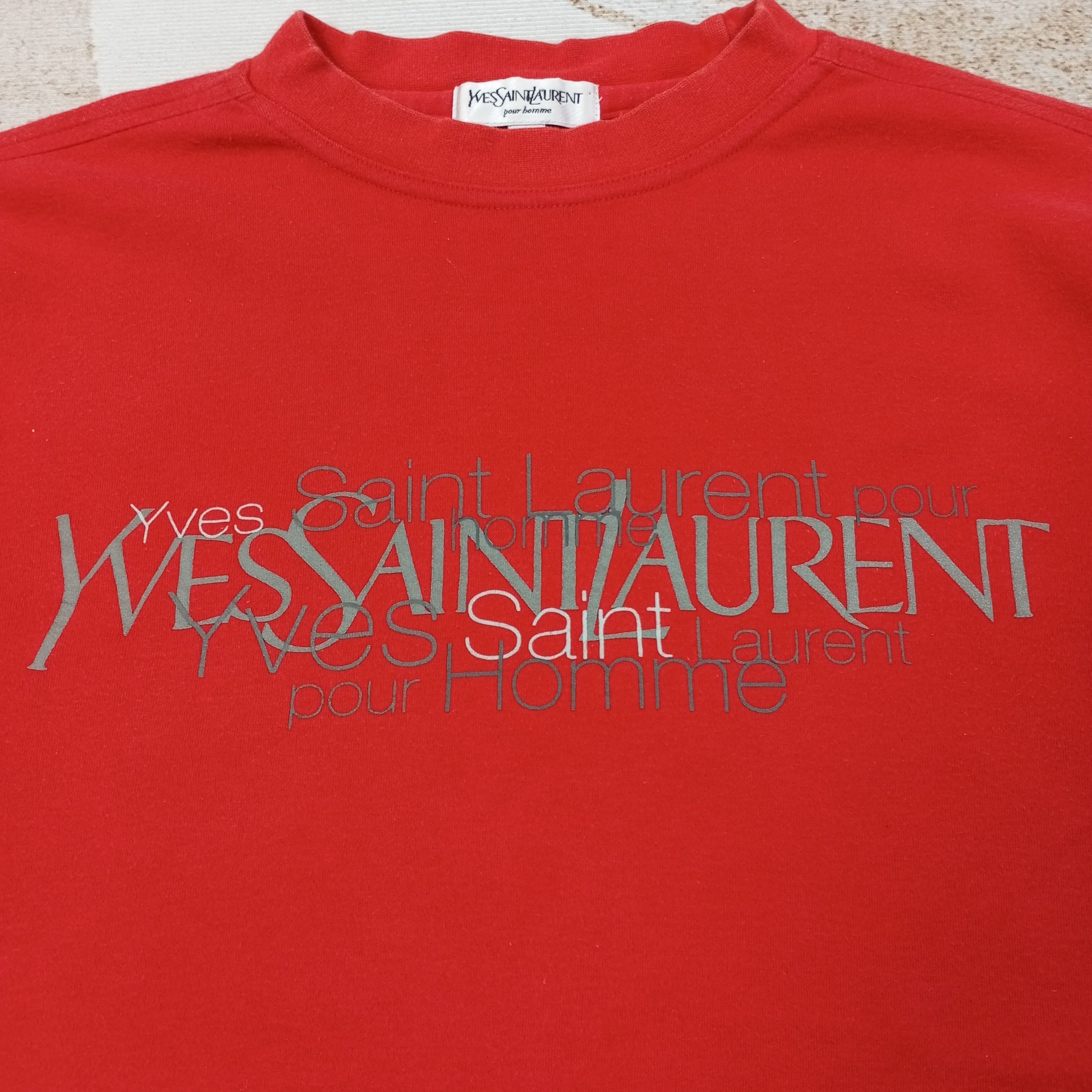 Yves Saint Laurent Yves Saint Laurent Fashion Brand Tshirt c239n44 Size US L / EU 52-54 / 3 - 2 Thumbnail
