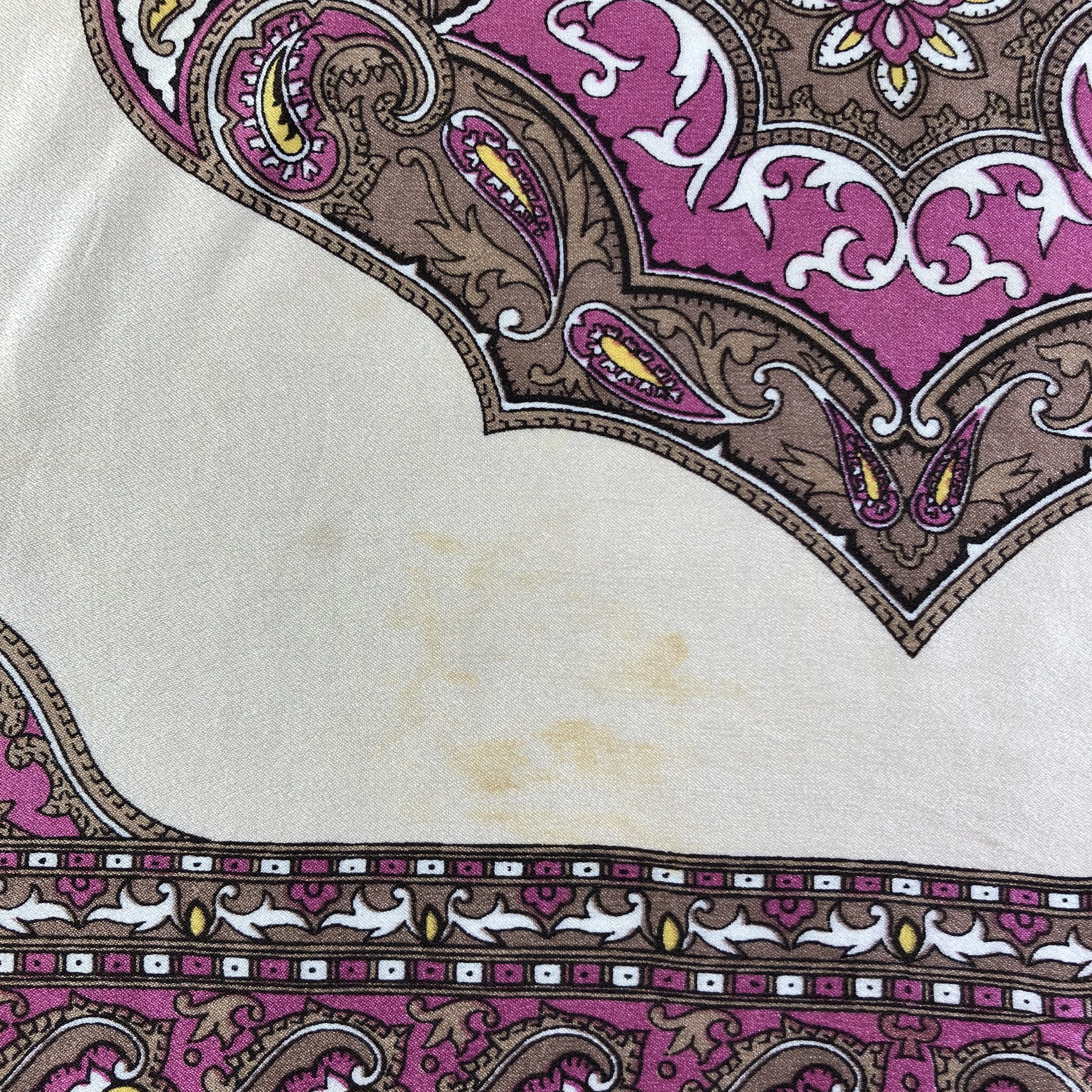 Vintage Vintage Silk Scarf Size ONE SIZE - 6 Thumbnail