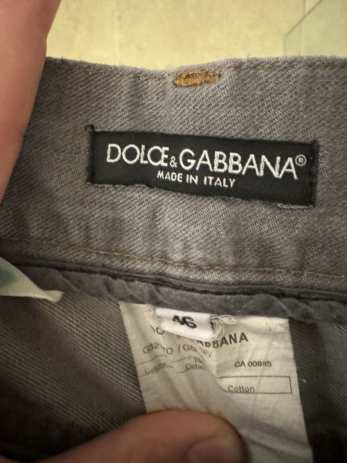 Dolce & Gabbana Dolce & Gabbana Vintage denim Size US 29 - 3 Thumbnail