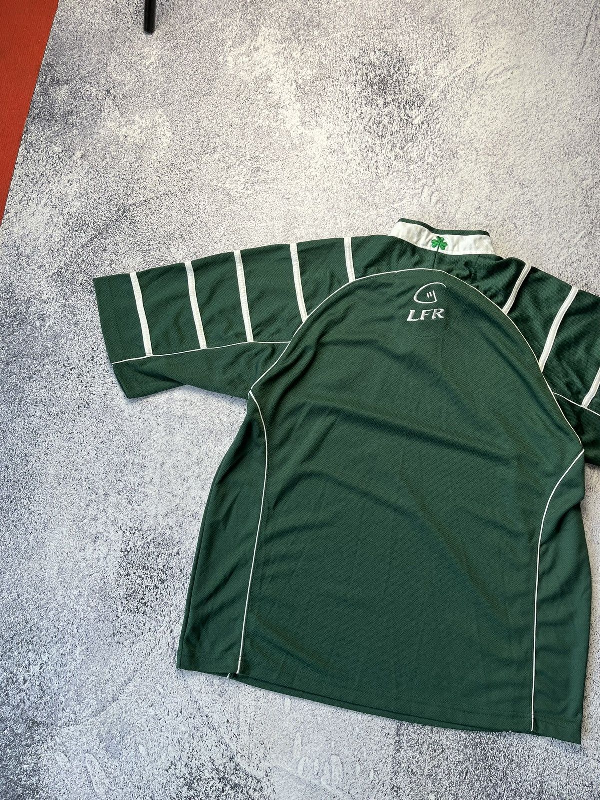 Vintage MENS LFR IRELAND Rugby For Rugby Irish Heavy Duty JERSEY Size US L / EU 52-54 / 3 - 18 Thumbnail