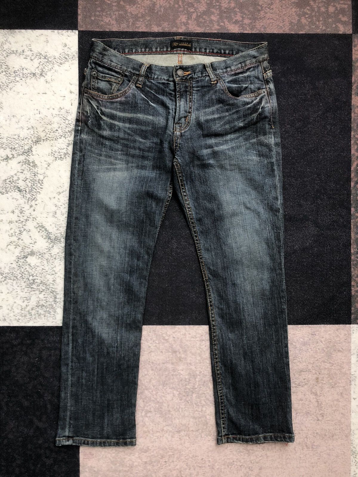 Japanese Brand × Vintage Vintage Japanese Brand Theoria Blue Jeans lgb style Size US 31 - 2 Thumbnail