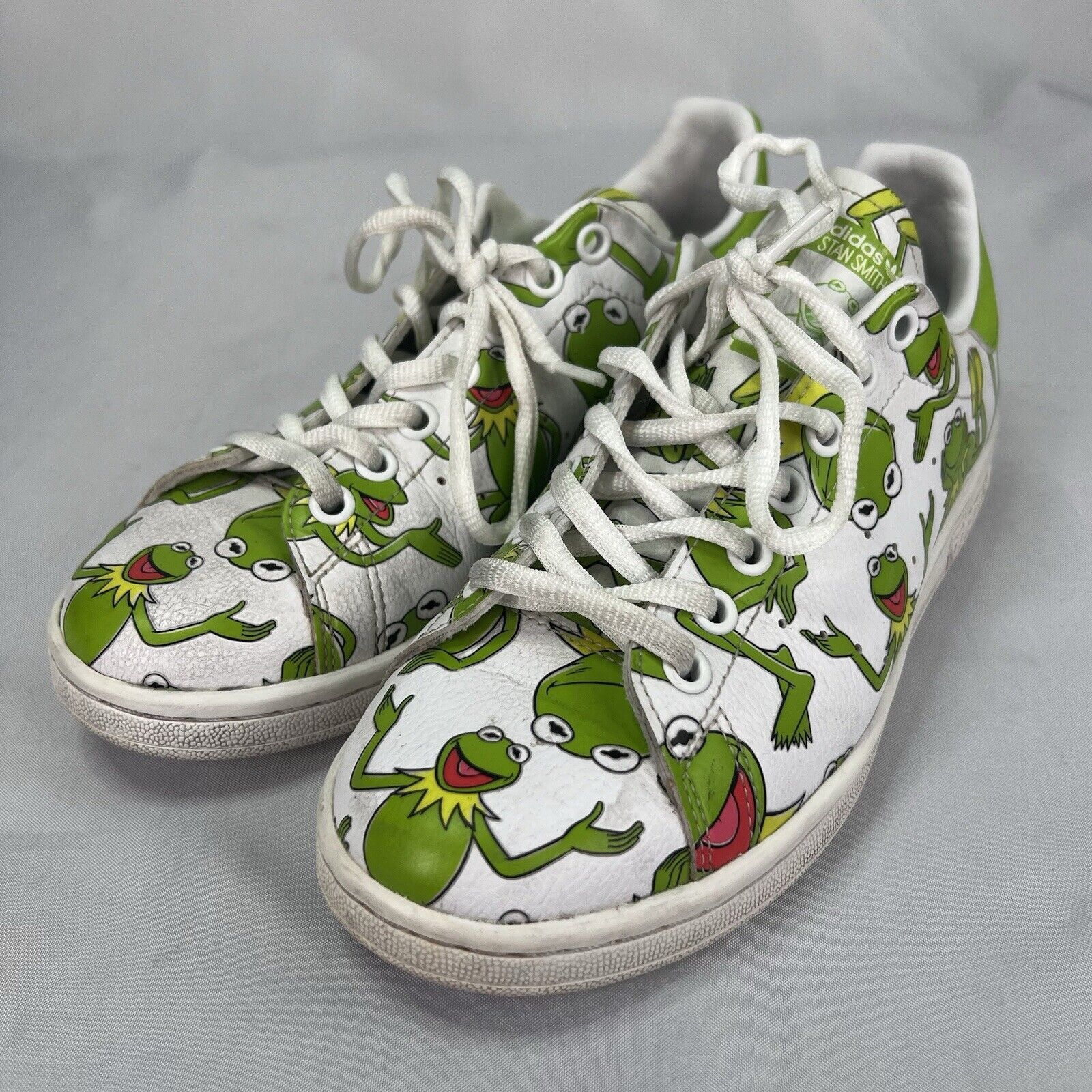 Adidas Adidas Stan Smith Disney Kermit The Frog Shoes Mens Sz 5.5 | Grailed