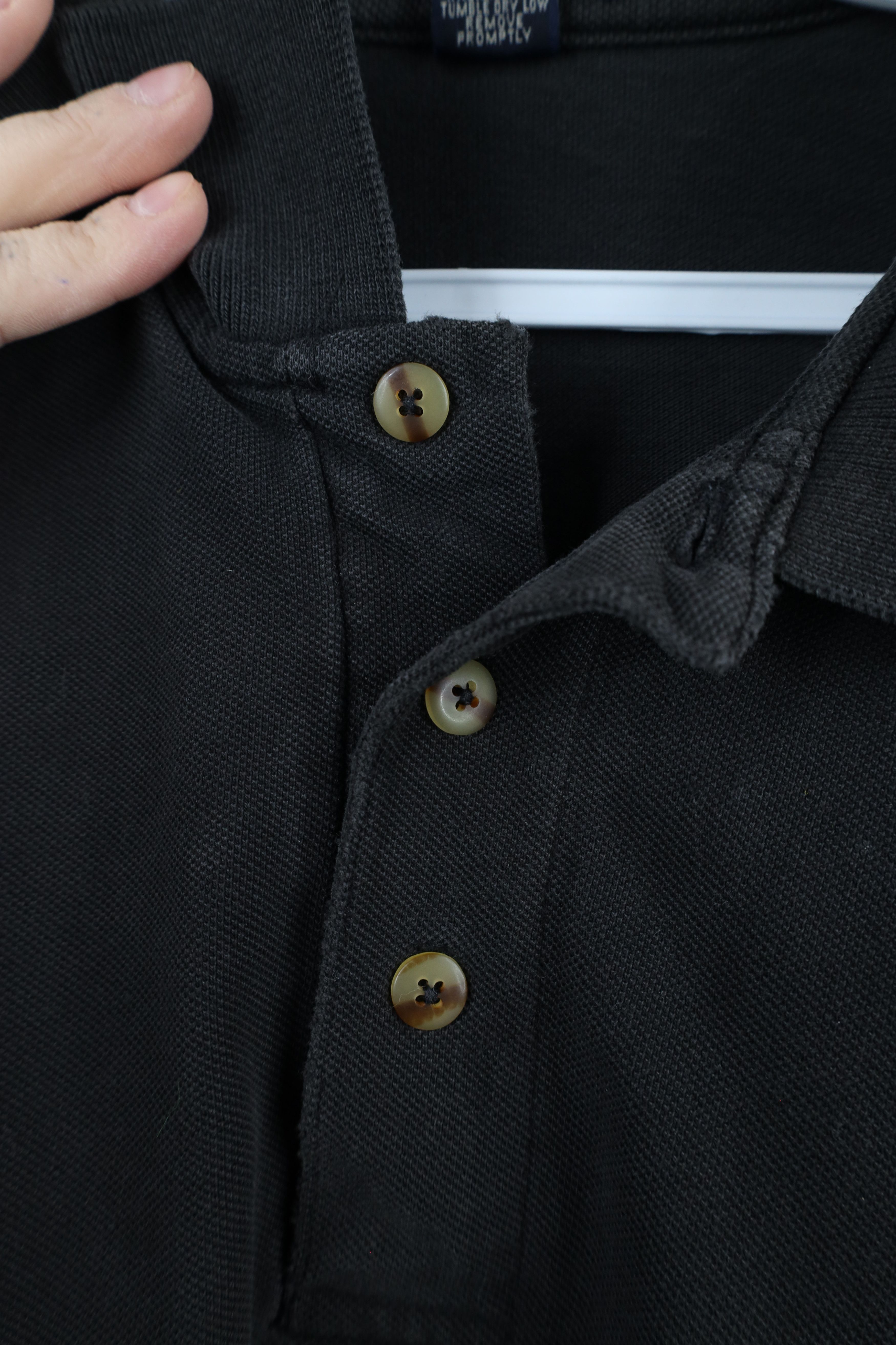 Vintage Vintage 90s Streetwear Heavyweight Long Sleeve Rugby Polo Size US L / EU 52-54 / 3 - 5 Thumbnail