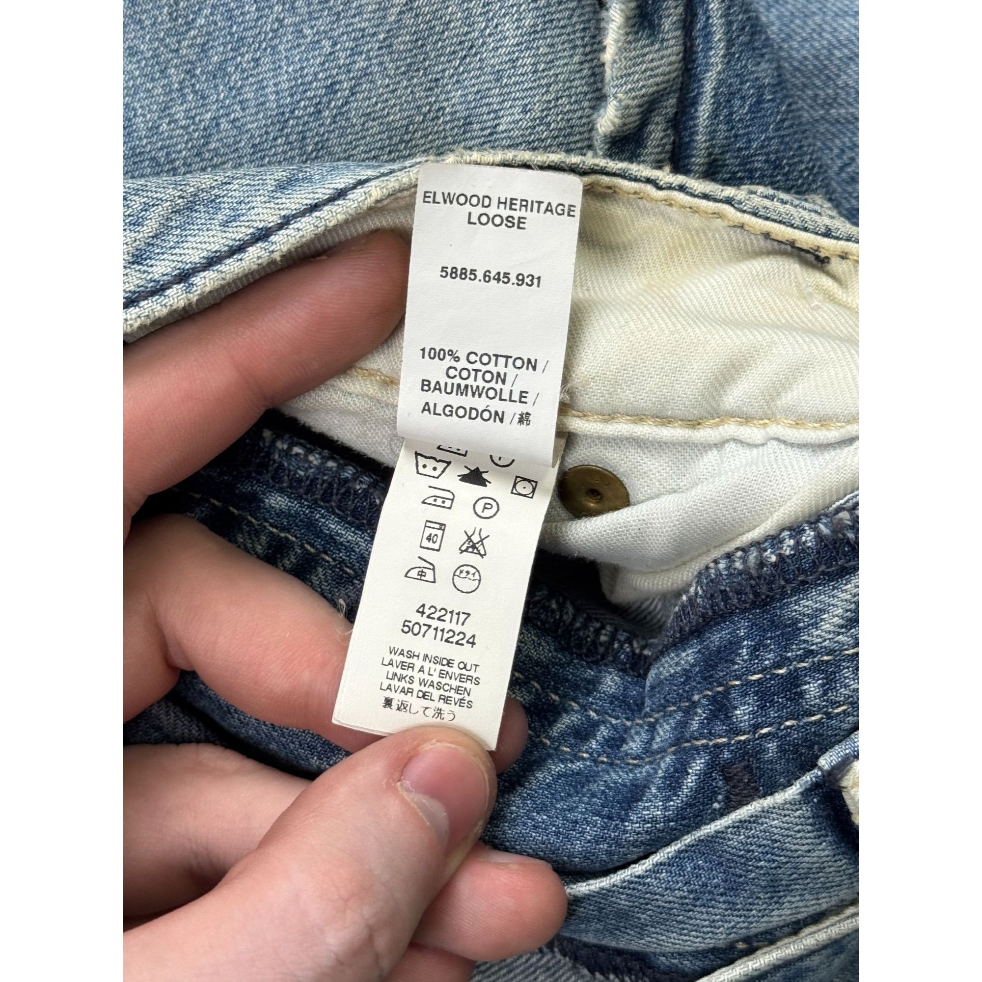 G-Star G-Star Raw Light Wash Denim Jeans Pants (Y1241) Size US 32 / EU 48 - 8 Thumbnail