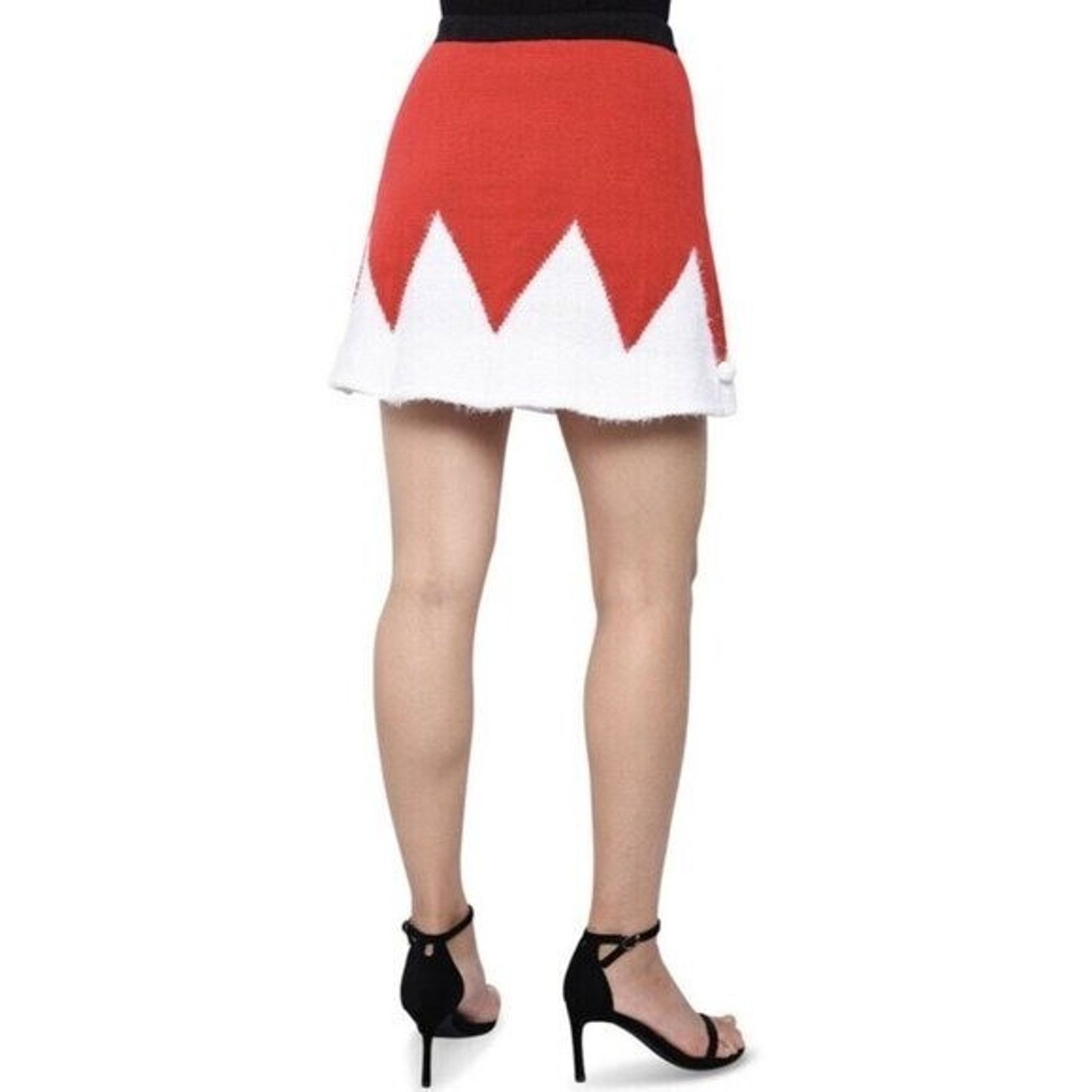 & Other Stories Planet Gold Holiday Christmas skirt junior size XL A000372 Size 22" - 2 Thumbnail