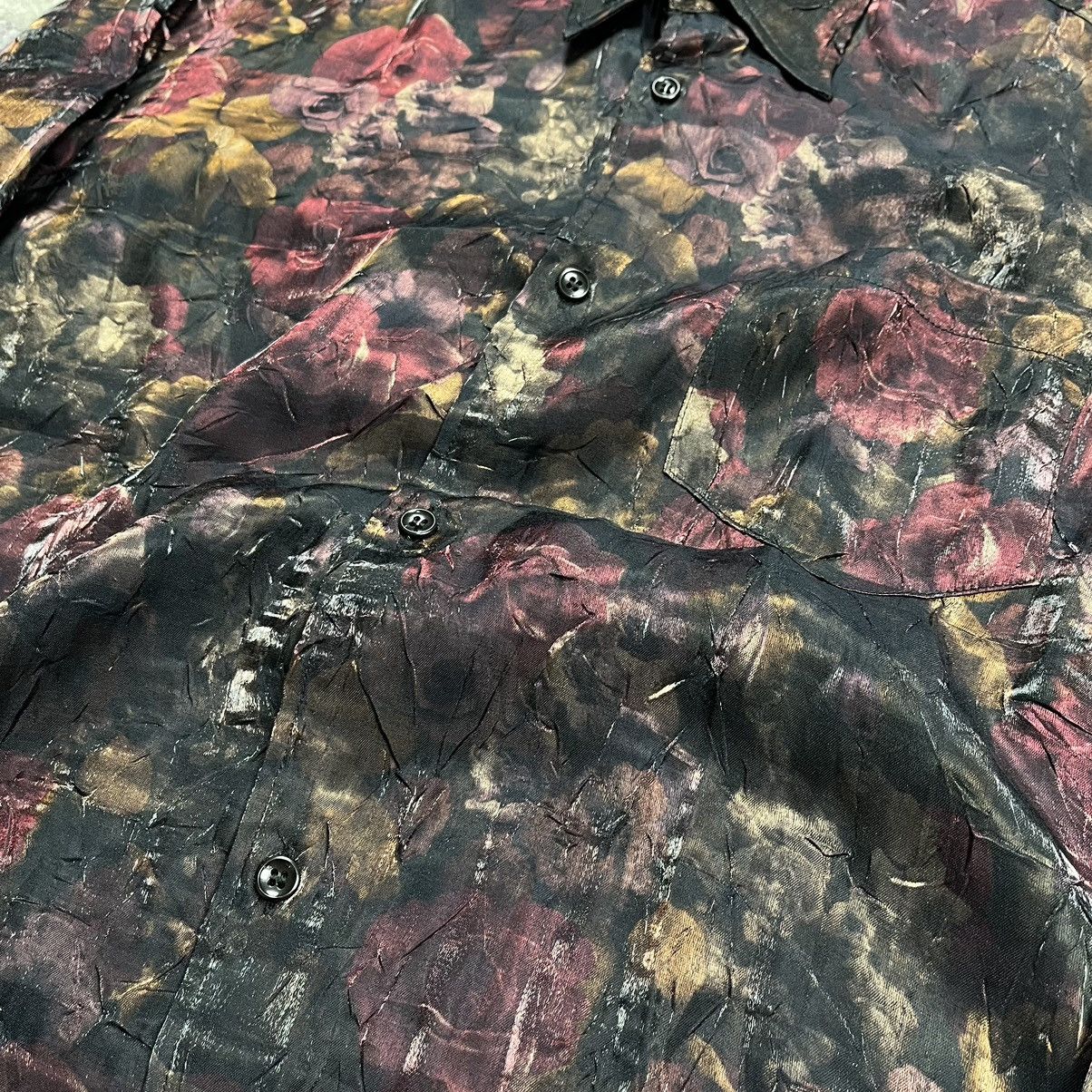 14th Addiction × Le Grande Bleu (L.G.B.) × Tornado Mart Tornado Mart japan flower iridescent wrinkle shirt Size US M / EU 48-50 / 2 - 5 Thumbnail