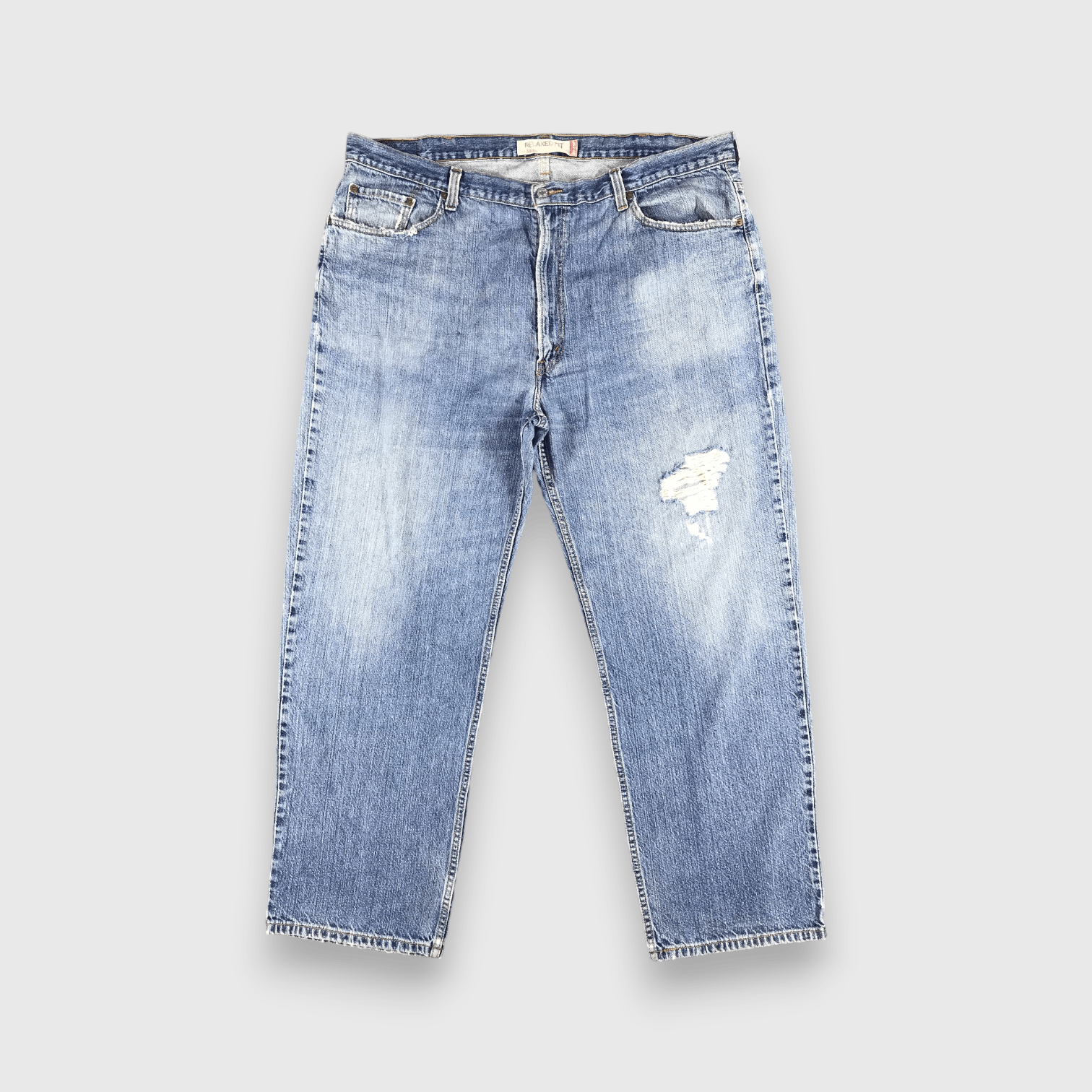 Levi's Vintage Blue Wash Levis 550 Jeans-J2067 Size US 43 - 1 Thumbnail