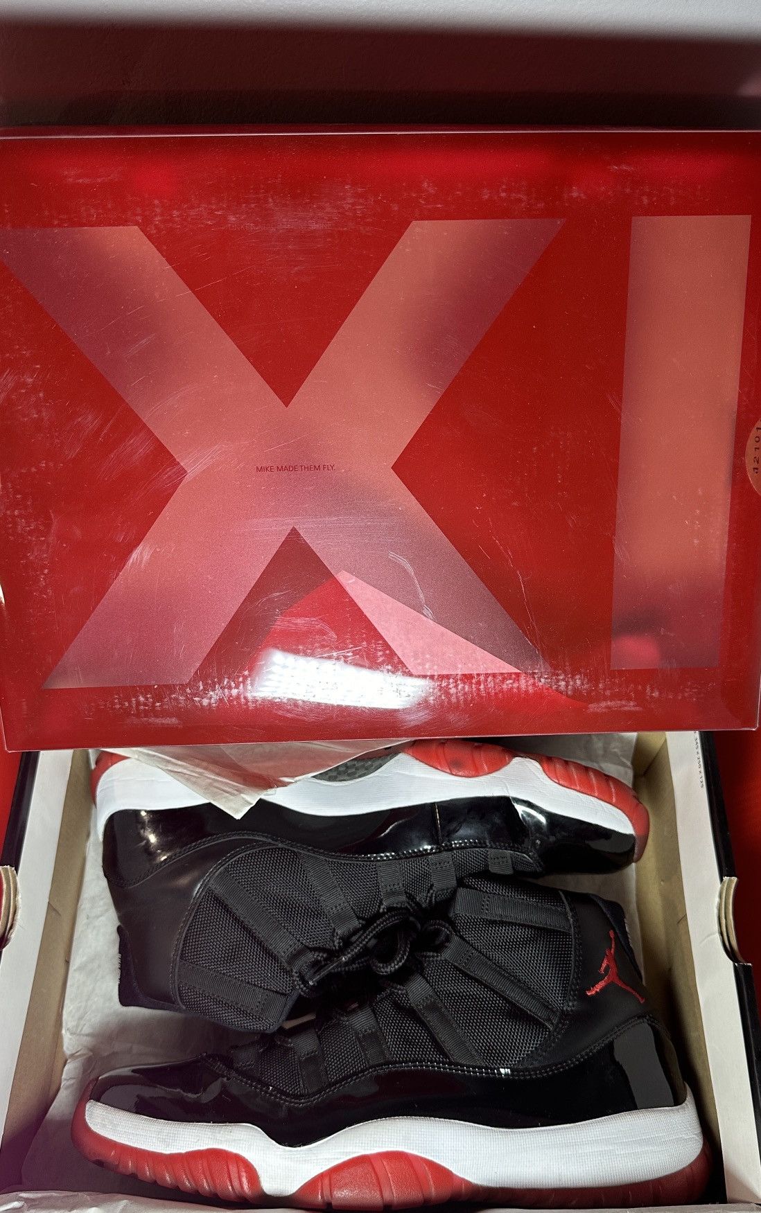 Jordan Brand Size 11.5 - Jordan 11 Retro Bred 2012 Size US 11.5 / EU 44-45 - 8 Thumbnail