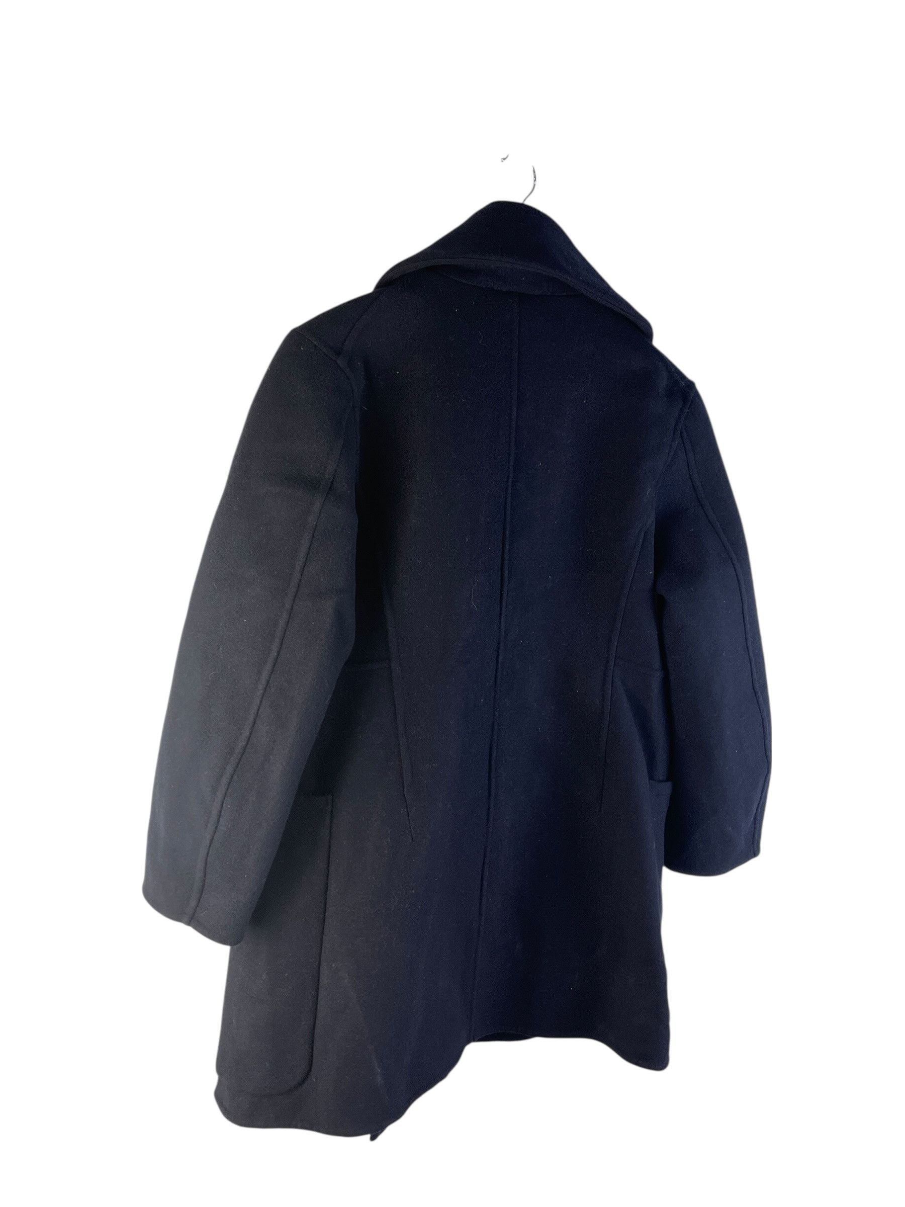 Jil Sander × Uniqlo UNIQLO +J Jil Sander Double Face Wool Peacoat Navy Size S Size US S / EU 44-46 / 1 - 6 Thumbnail