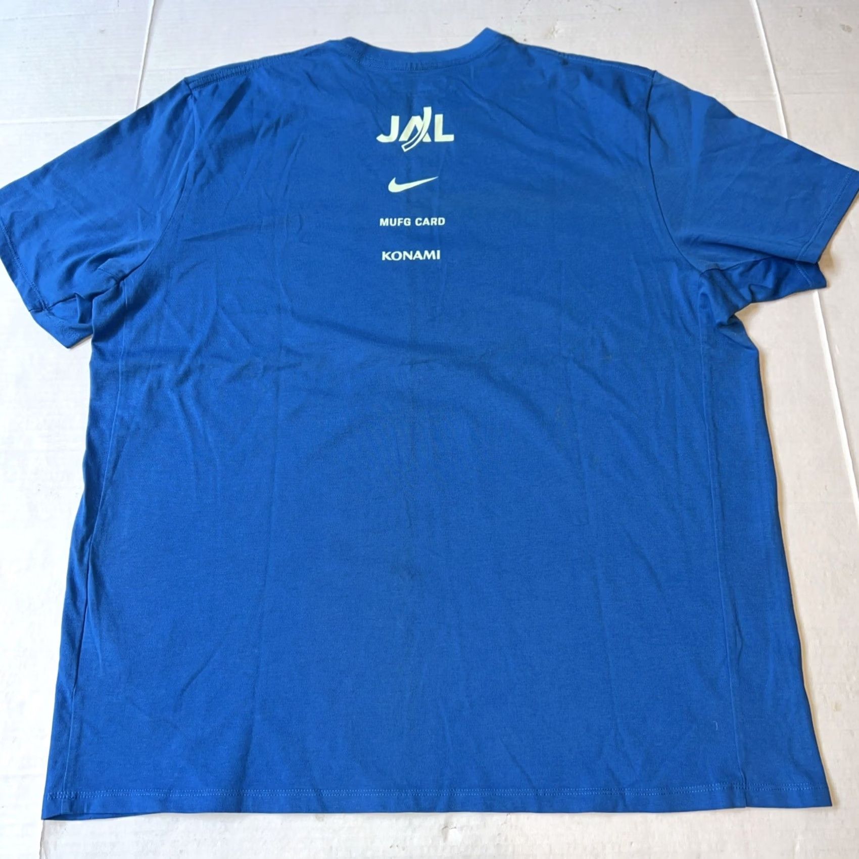 Nike VINTAGE Rare Nike Sports Shirt Women’s Large New Honolulu Marathon 2008 Finisher Crew Neck Short Sleeve Blue Nike Womens Shirt Size L / US 10 / IT 46 - 6 Thumbnail