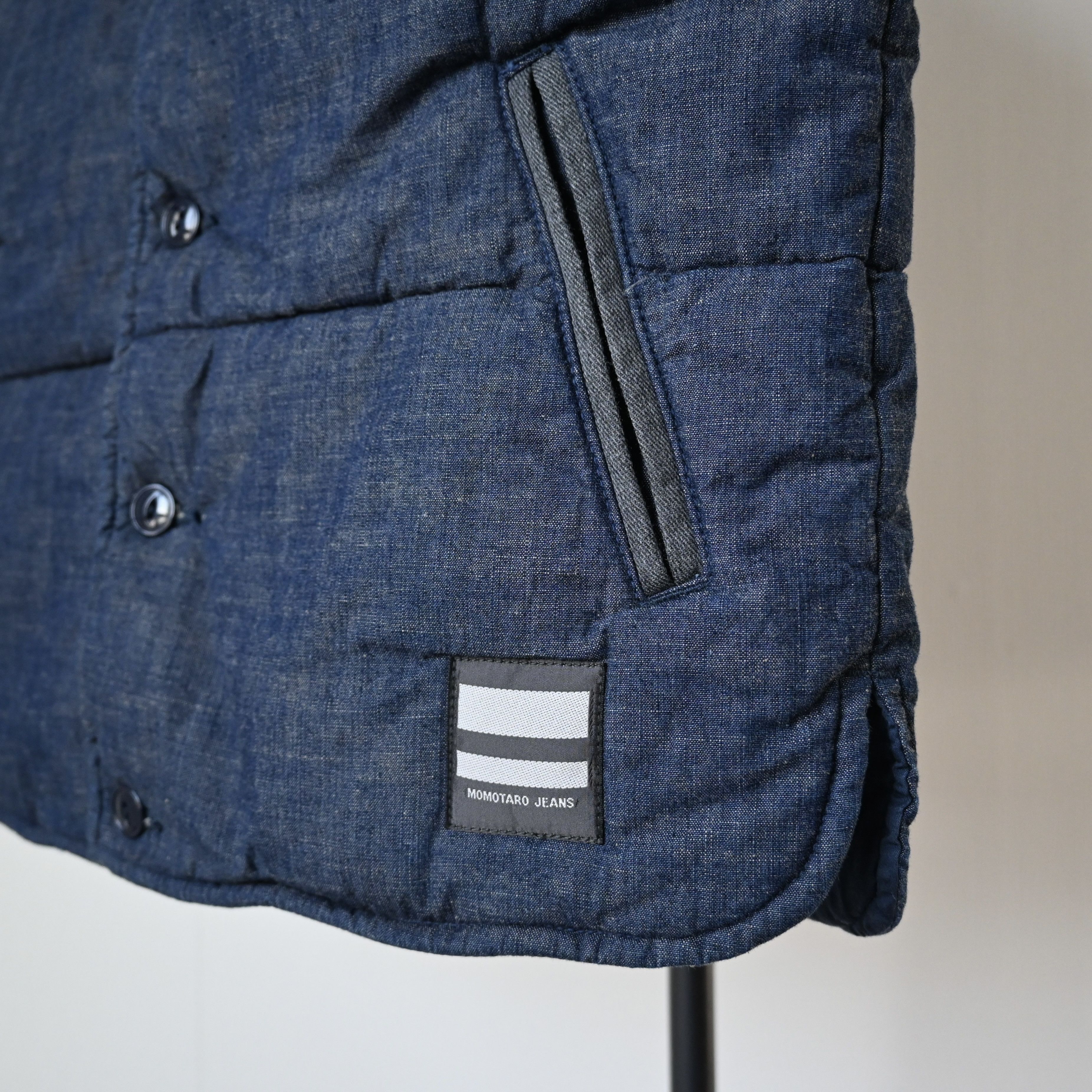 Momotaro Jeans MOMOTARO JEANS Chambray Cowboy Vest, made in Japan Size US M / EU 48-50 / 2 - 8 Thumbnail