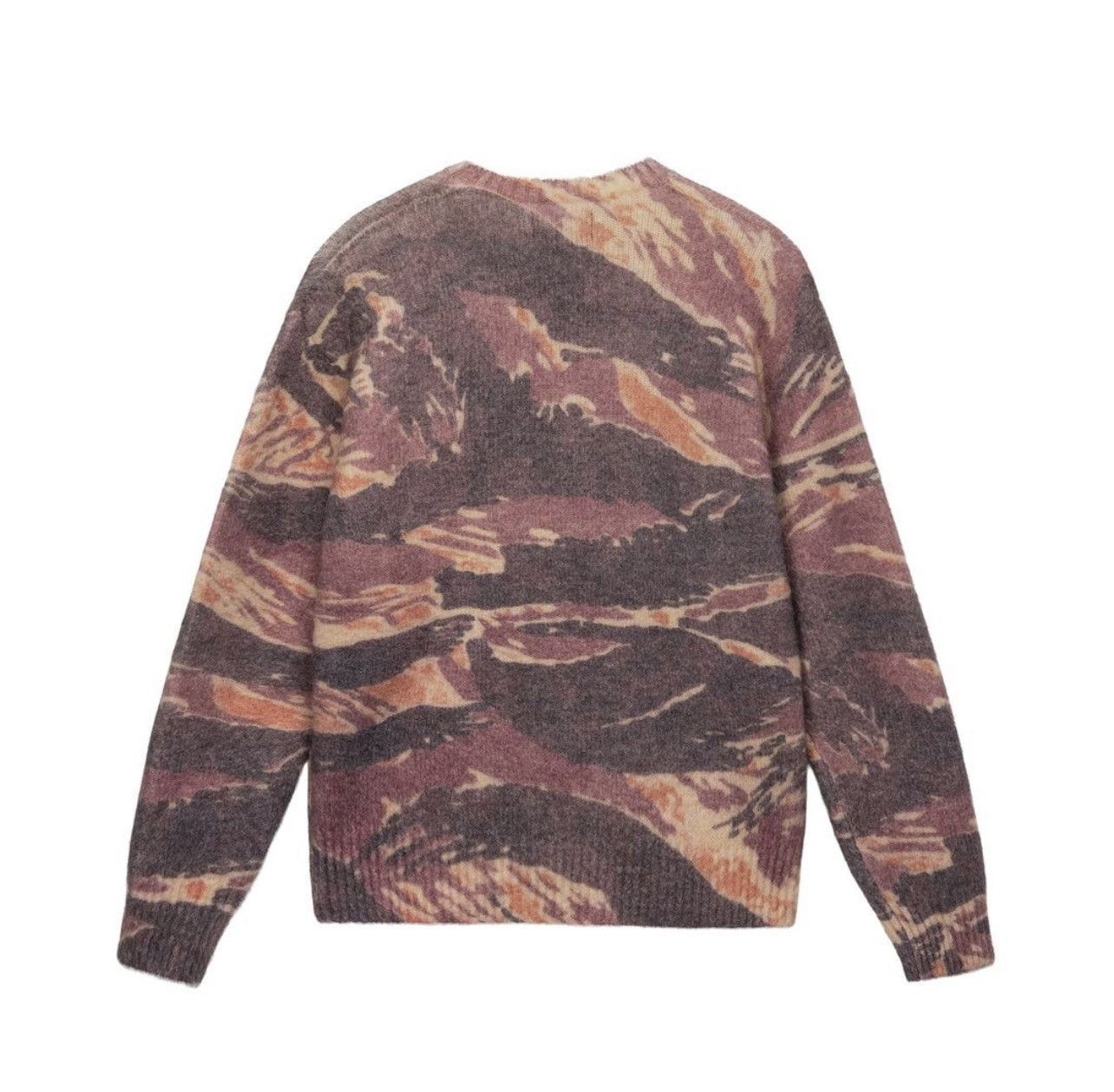 Stussy Stussy x Lucien Smith Tigris Print Mohair Knit Sweater Large Size US L / EU 52-54 / 3 - 9 Thumbnail