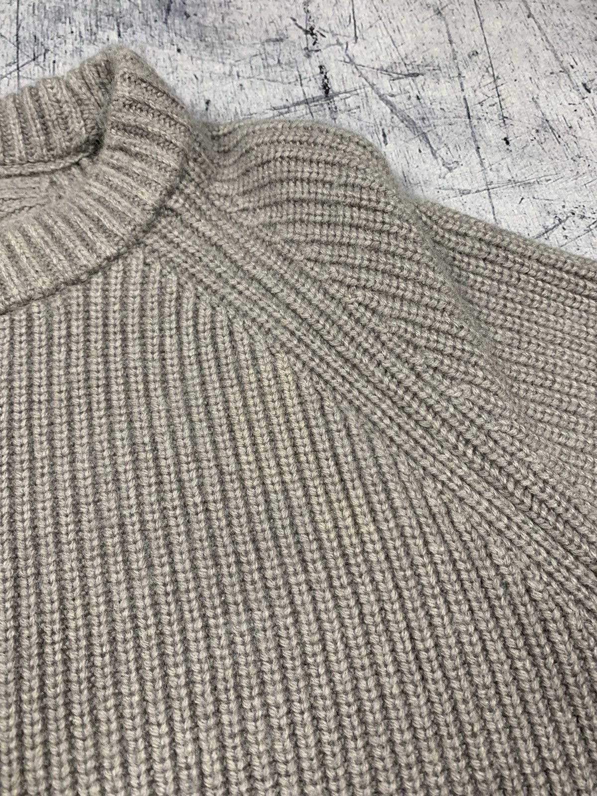 Allsaints Allsaints Knit Sweater Beige Luxury Patty Jumper Size L Top Size L / US 10 / IT 46 - 6 Thumbnail