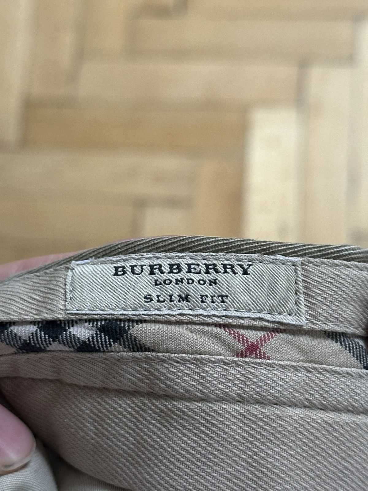 Burberry Burberry London Slim Fit Luxury 00s Rare Color Classic Pants Size US 36 / EU 52 - 7 Thumbnail