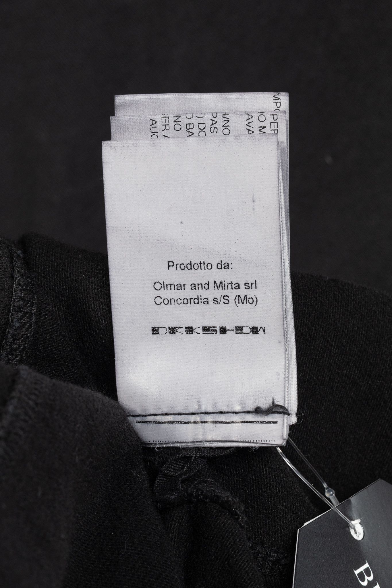Rick Owens Drkshdw Rick Owens DRKSHDW AW/14 Black Cotton Long-Sleeve Midi Dress Size M / US 6-8 / IT 42-44 - 12 Thumbnail