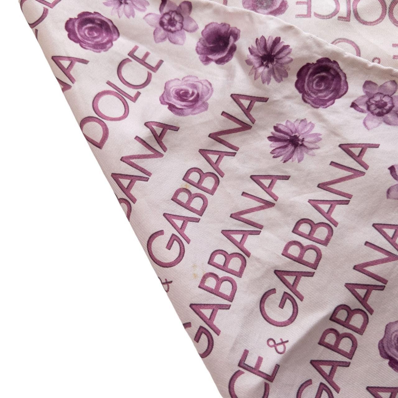 Dolce & Gabbana Vintage Dolce & Gabbana Silk Scarf Size ONE SIZE - 6 Thumbnail