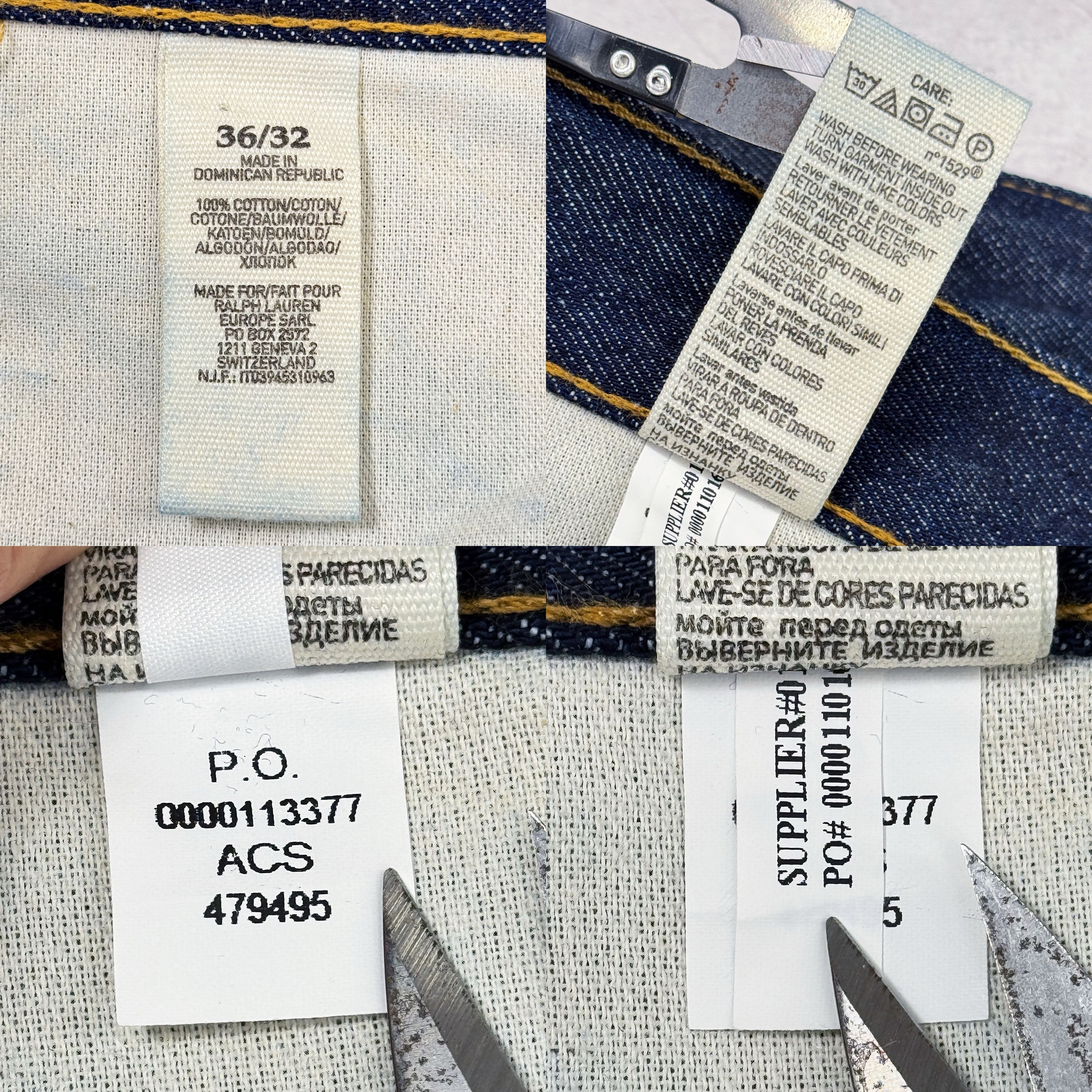 Denim & Supply Ralph Lauren Denim & Supply Polo Ralph Lauren Jeans Indigo Denim Pants Size US 32 / EU 48 - 15 Thumbnail