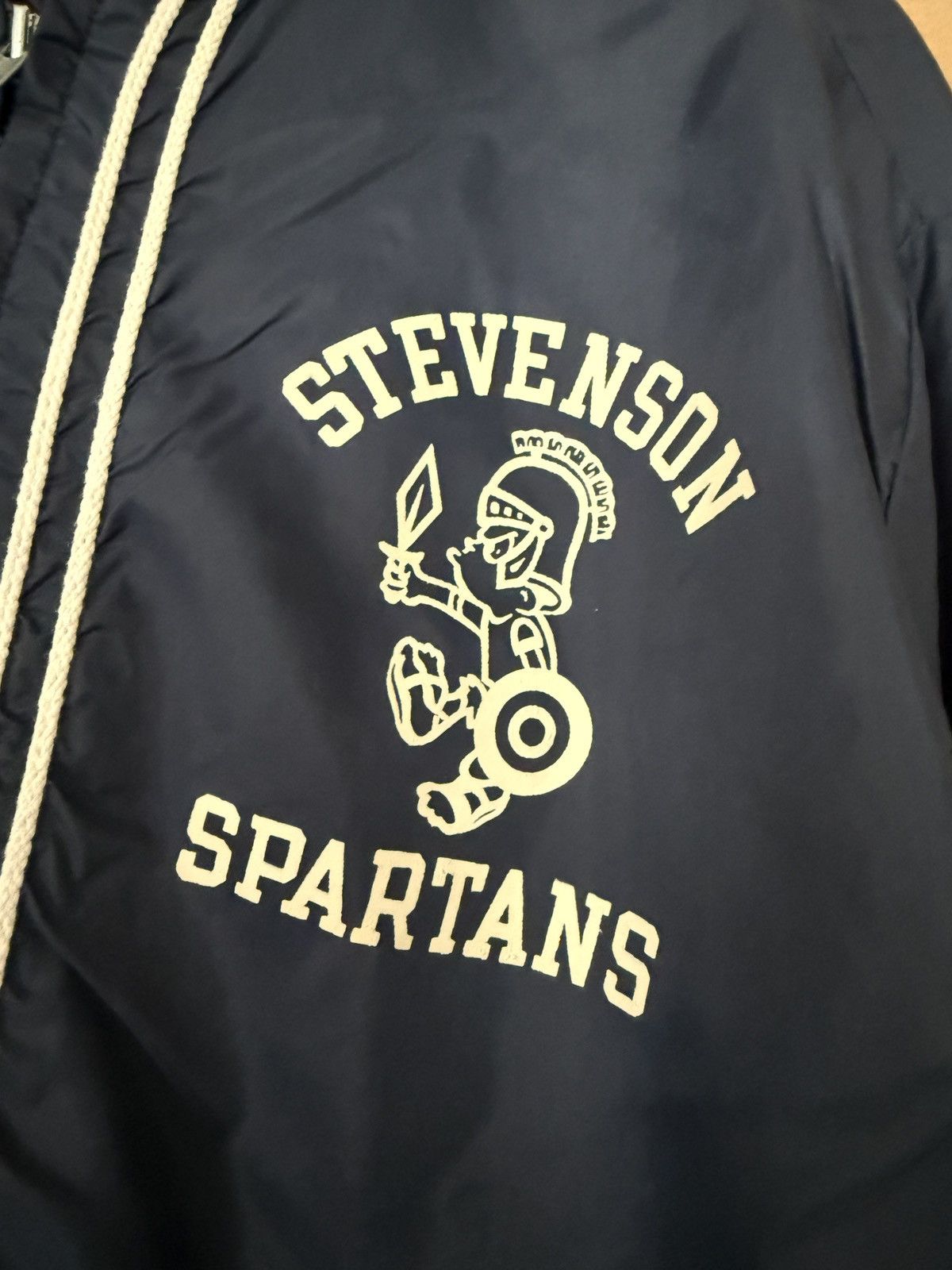 Champion Vintage 60s Livonia Stevenson Spartans Windbreaker Jacket Size US M / EU 48-50 / 2 - 5 Thumbnail