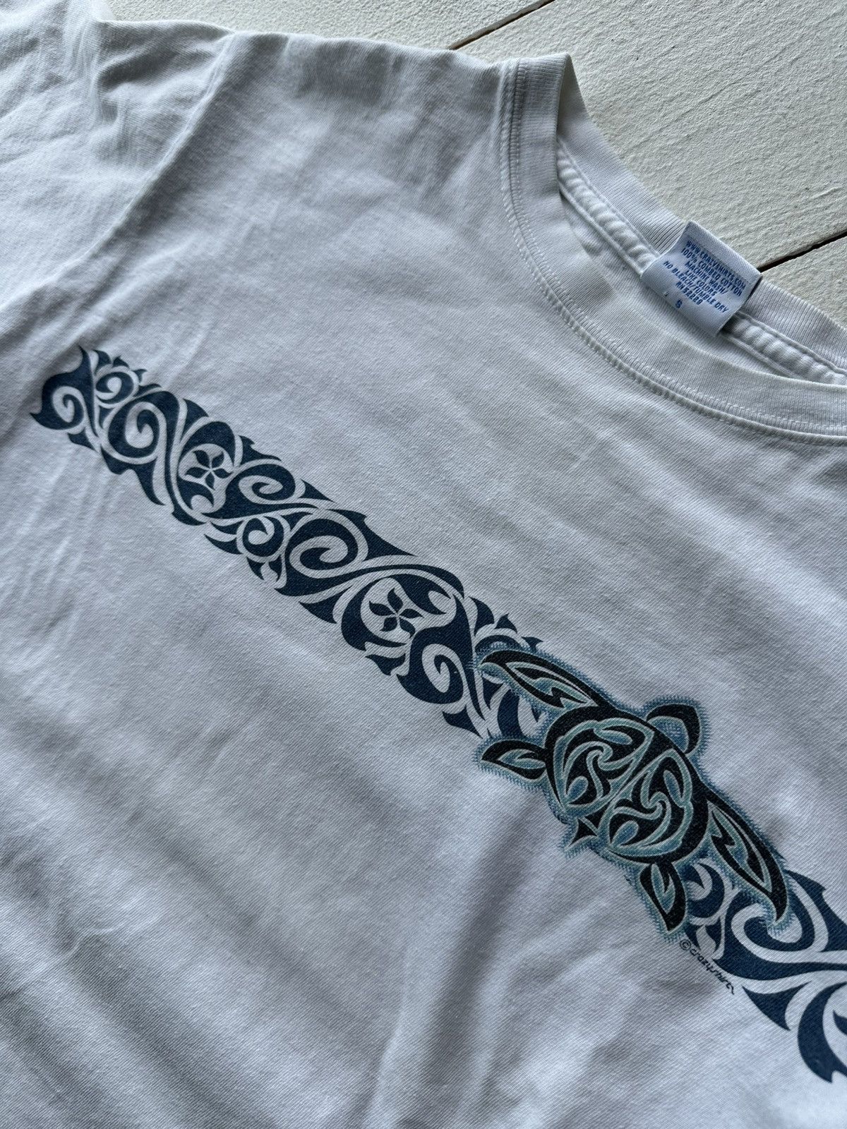 Vintage 🚨Vintage 90s HAWAII BLUE NOVA CRAZY SHIRTS surf TEE y2k rare Size US XS / EU 42 / 0 - 4 Thumbnail