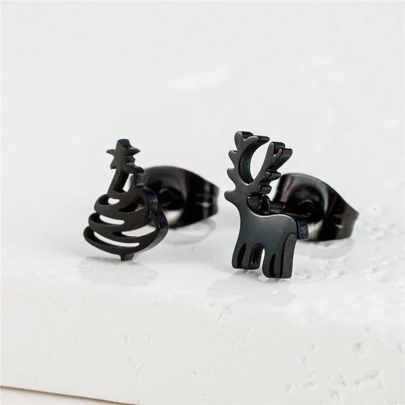 Jewelry Classic Fashion Xmas Mini Stud Earrings Charm Earring Gift Size ONE SIZE - 1 Preview