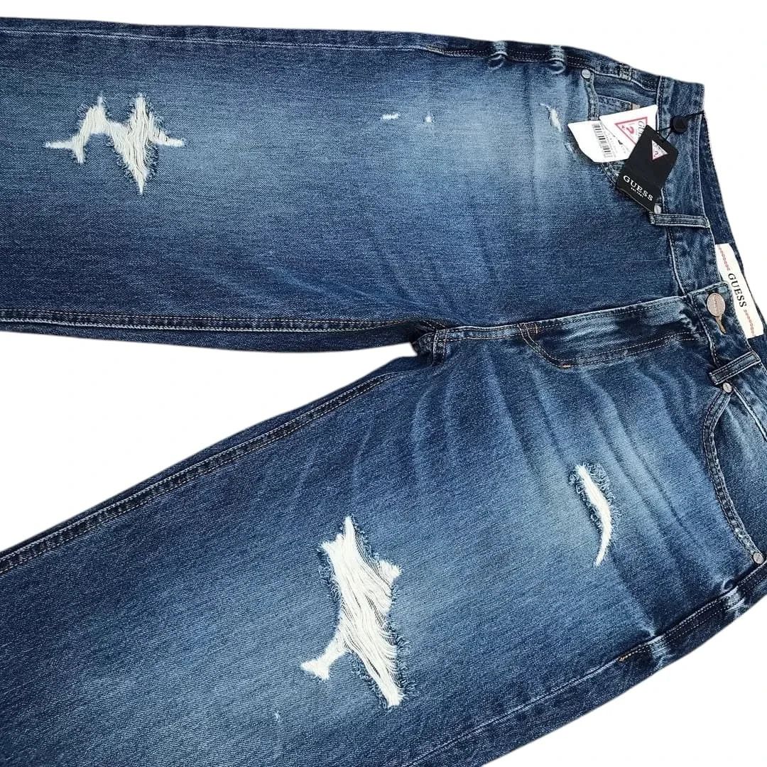 Guess Ripped denim Size US 32 / EU 48 - 6 Thumbnail