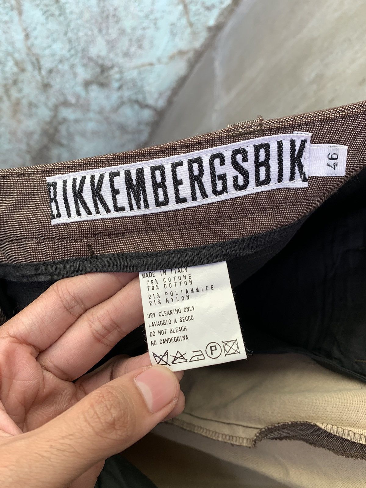 Dirk Bikkembergs Snap Pocket Twill Trousers Size US 31 - 6 Thumbnail