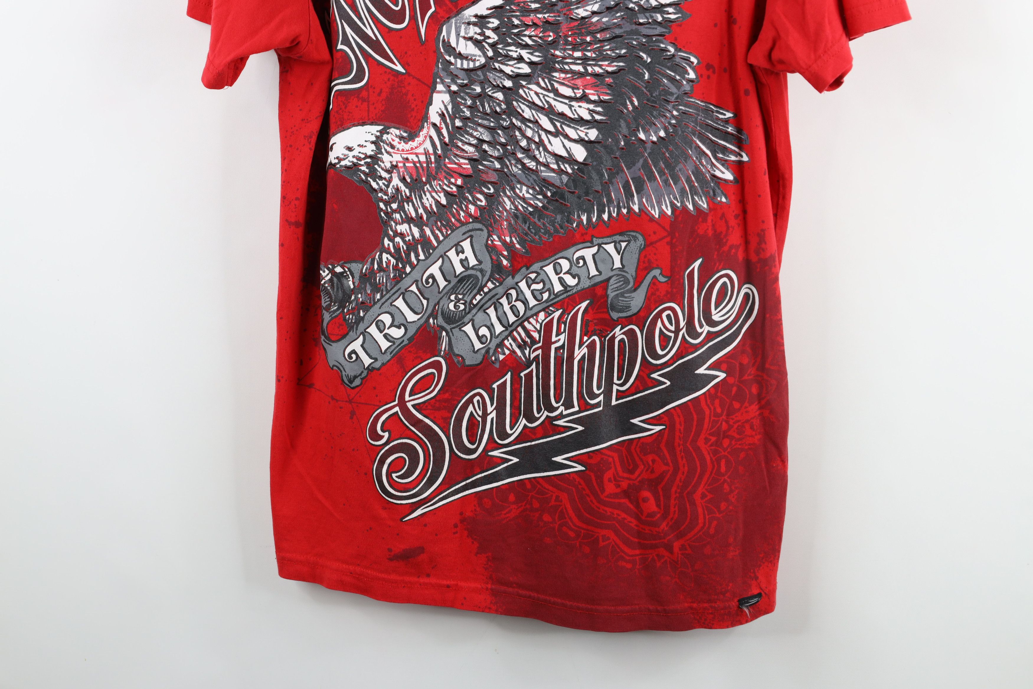 Southpole × Vintage Vintage Y2K Southpole Spell Eagle MMA UFC Fighting T-Shirt Size US M / EU 48-50 / 2 - 3 Thumbnail