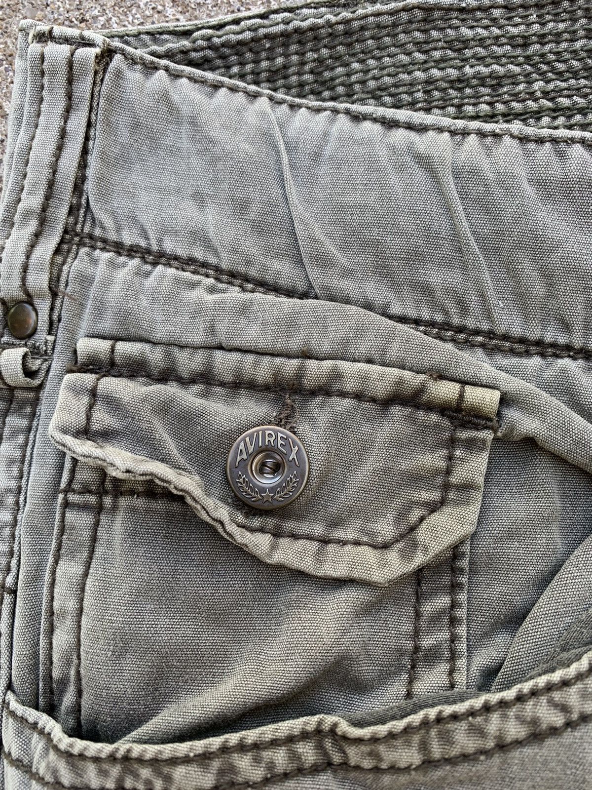 Avirex × Designer × Vintage 1975s JORTS VINTAGE AVIREX Y2K STYLE Size US 29 - 4 Thumbnail