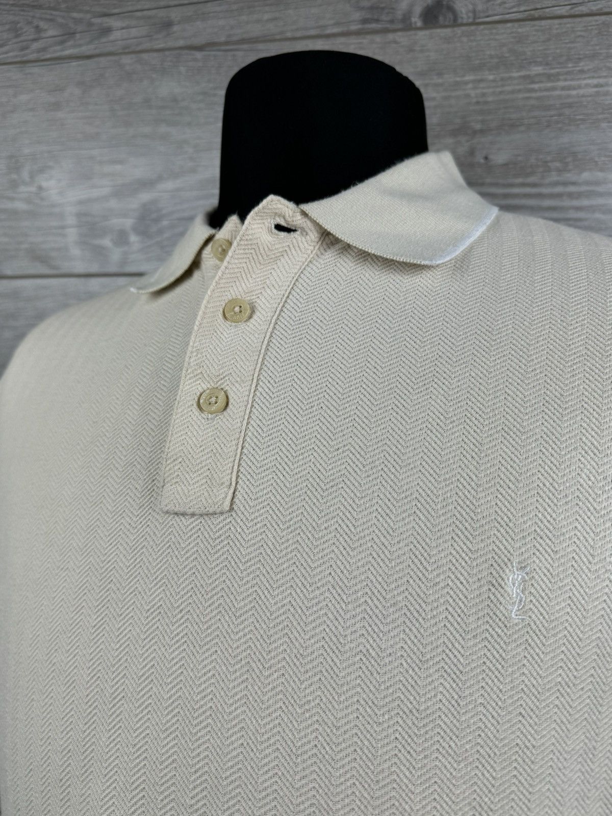 Designer × Vintage × Yves Saint Laurent Polo shirt Yves Saint Laurent XL Size YSL tee vintage Size US XL / EU 56 / 4 - 5 Thumbnail