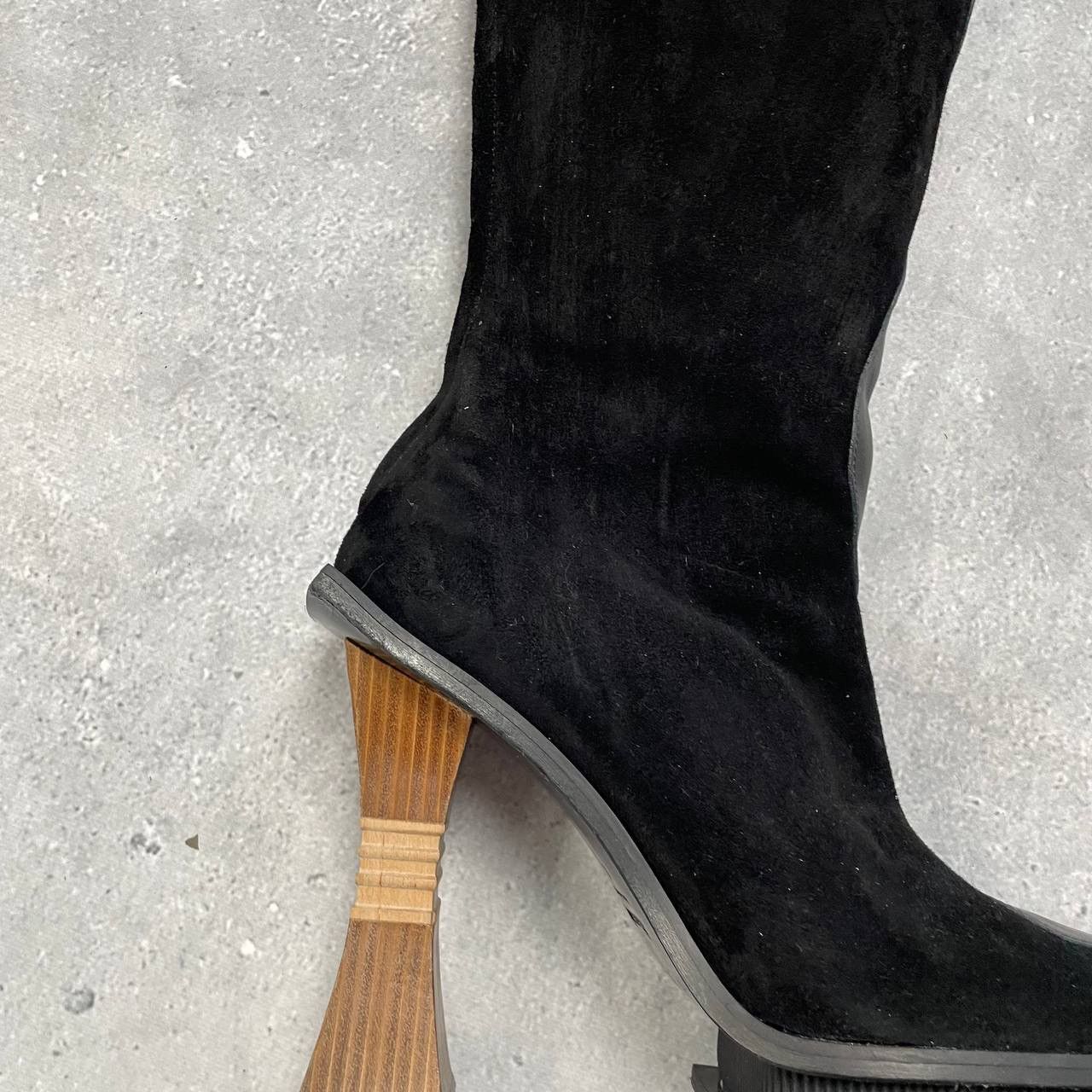 Ahluwalia Ahluwalia Veena Hi Heeled Knee-Length Boots Women’s Black 40 Size US 9 / IT 39 - 21 Thumbnail