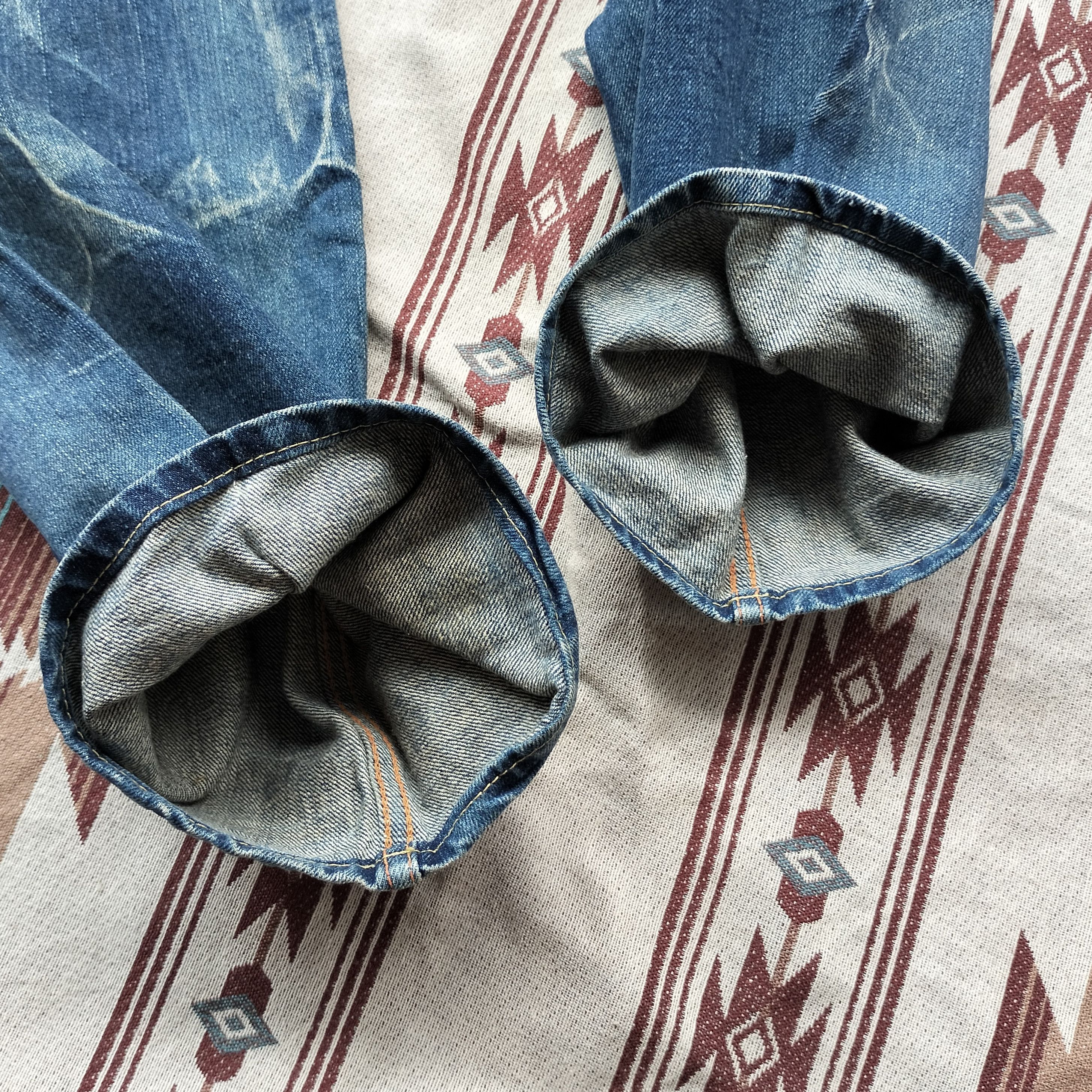 Sugar Cane Vintage japan koi art marble denim Size US 32 / EU 48 - 10 Thumbnail