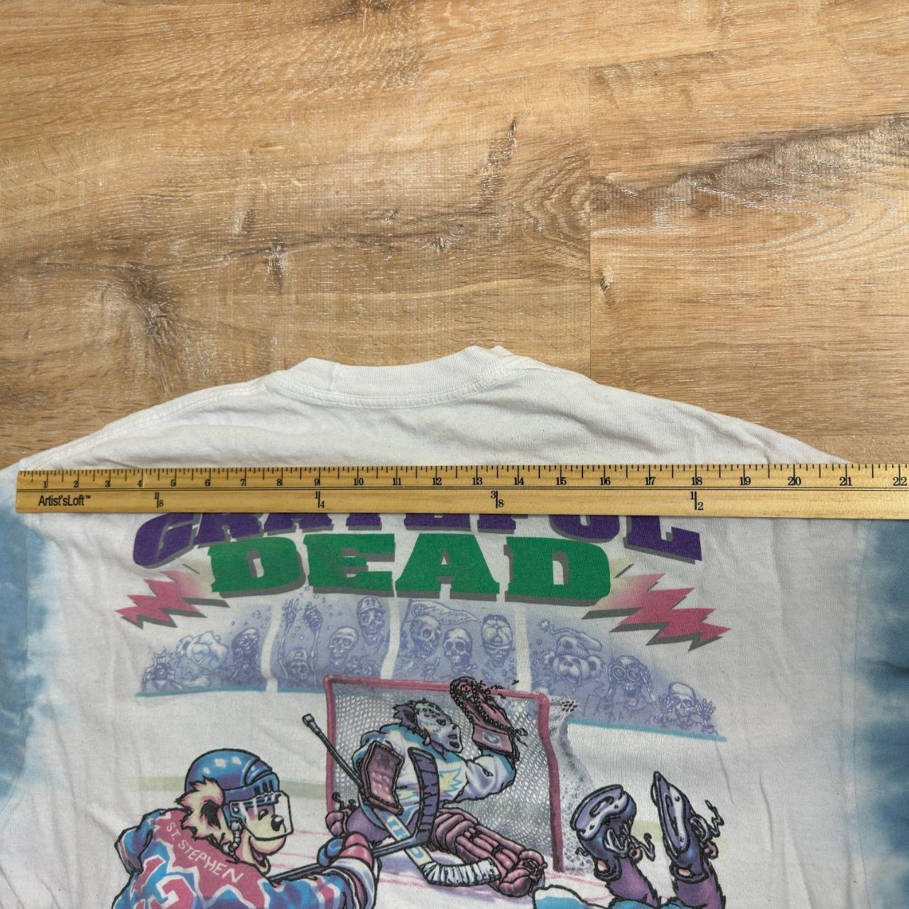 Liquid Blue Liquid Blue Mens XL Grateful Dead Hockey Tie Dye T-Shirt Size US XL / EU 56 / 4 - 10 Thumbnail