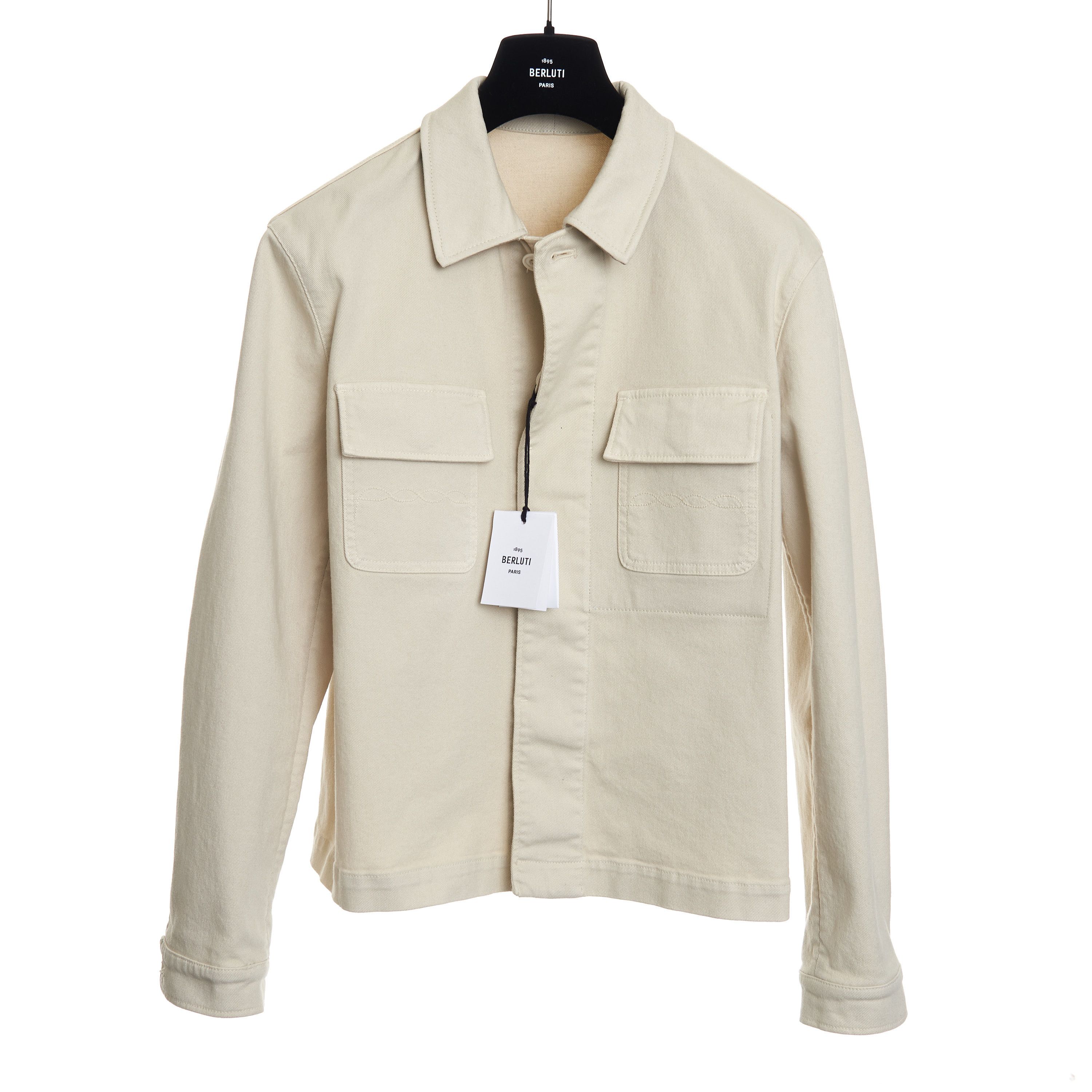 Berluti Cotton Garment Dyed Jacket Size US M / EU 48-50 / 2 - 1 Thumbnail