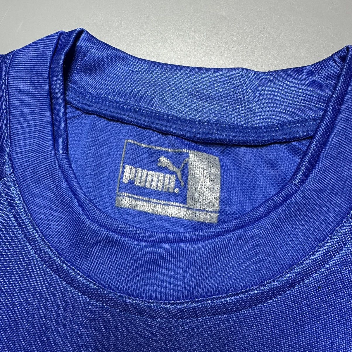 Puma ITALY PUMA 2004 EURO FOOTBALL SOCCER HOME JERSEY #10 BAGGIO Size US M / EU 48-50 / 2 - 7 Thumbnail