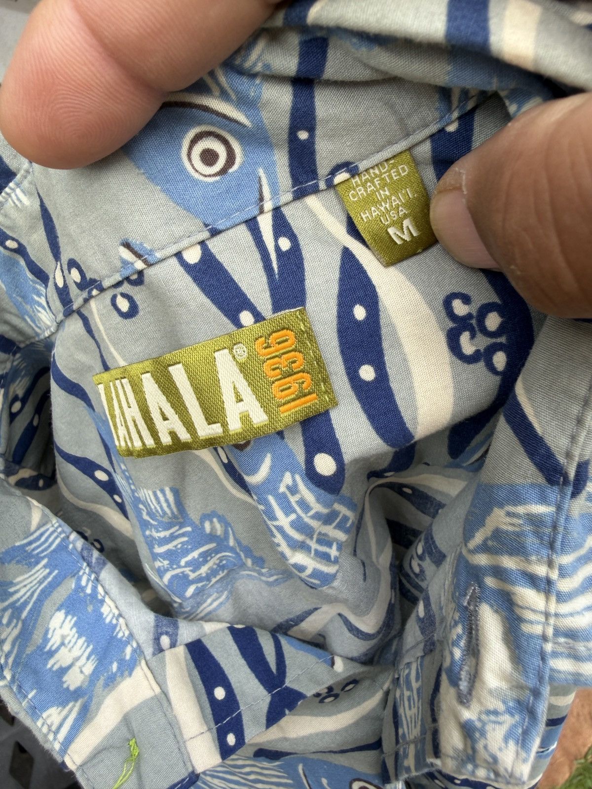 Kahala PreOwned Kahala Hawaiian Print Multicolored Men's Medium Size US M / EU 48-50 / 2 - 4 Thumbnail