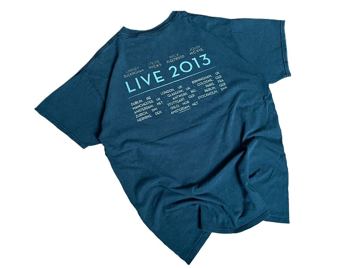 Gildan × Vintage Rock merch, Fleetwood Mac Live 2013 T-shirt, M/L Size US L / EU 52-54 / 3 - 3 Thumbnail