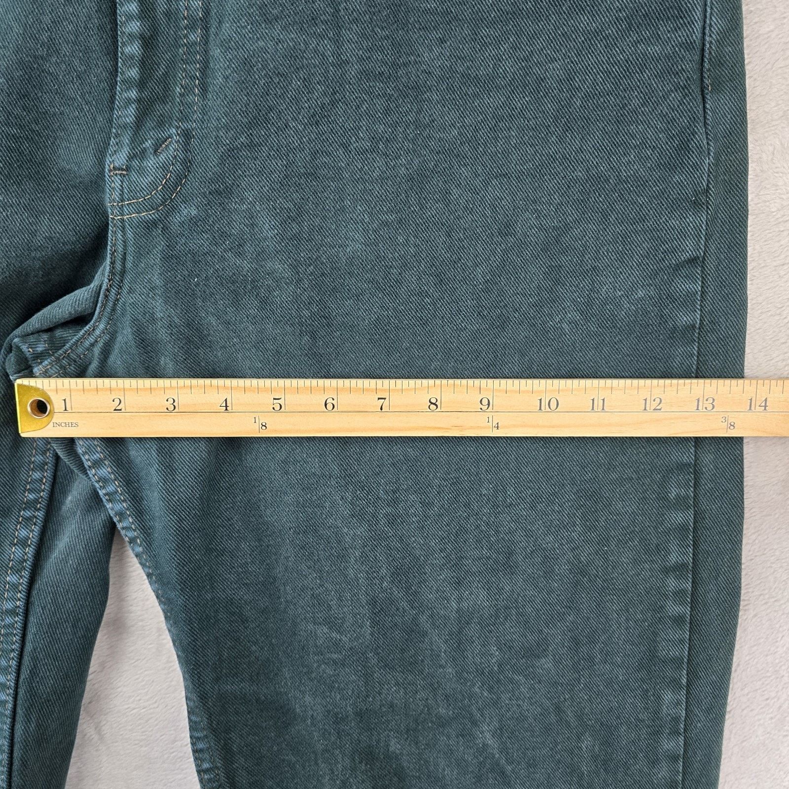 Levi's Vintage Levis Jeans Mens 36x32 (Fits 35x31) Green 550 90s Size US 36 / EU 52 - 15 Thumbnail