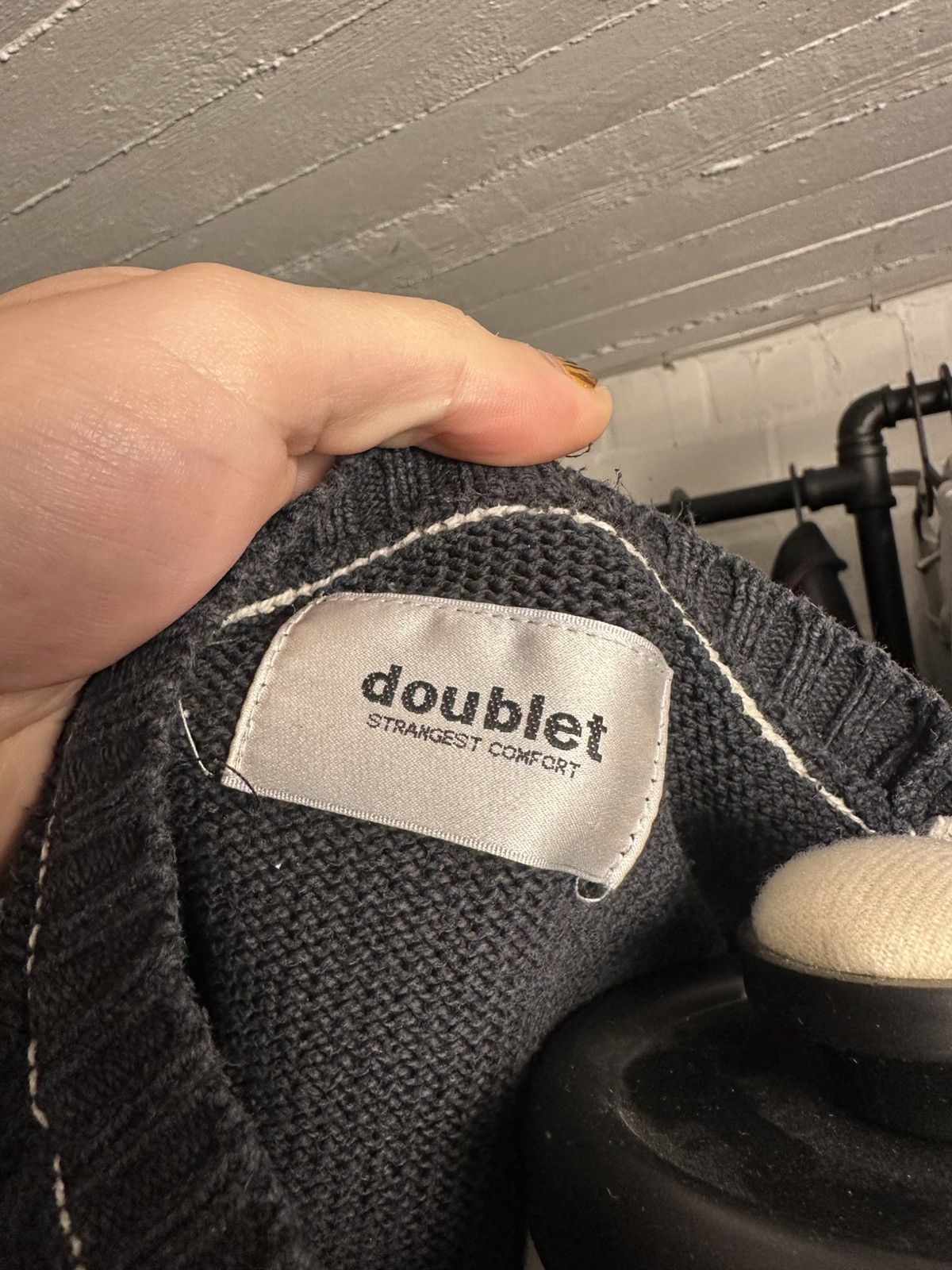 Doublet DOUBLET Hidden Message Knit Sweater SS21 Size US S / EU 44-46 / 1 - 5 Thumbnail