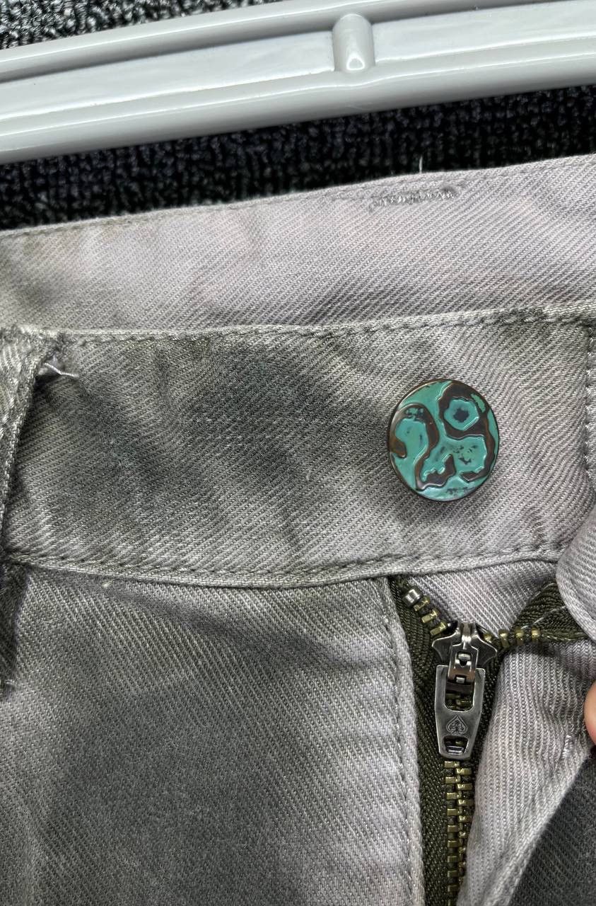 Japanese Brand Vintage 291295 Homme Punk Rare Trashed Jeans Denim Pants Size US 32 / EU 48 - 14 Thumbnail