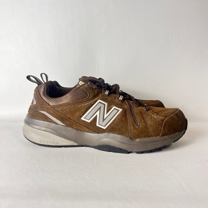 New balance 608 brown sales suede