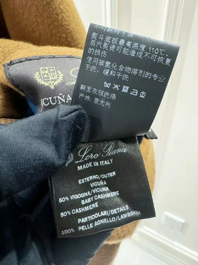Loro Piana LORO PIANA Lama wool Vicuna and cashmere double-sided Jimm Size L / US 10 / IT 46 - 7 Thumbnail