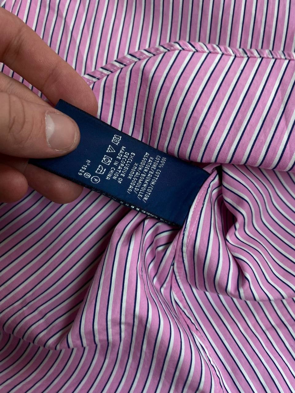 Polo Ralph Lauren × Ralph Lauren Polo Ralph Lauren Slim Stretch Stripped Cotton Shirt Size M / US 6-8 / IT 42-44 - 4 Thumbnail
